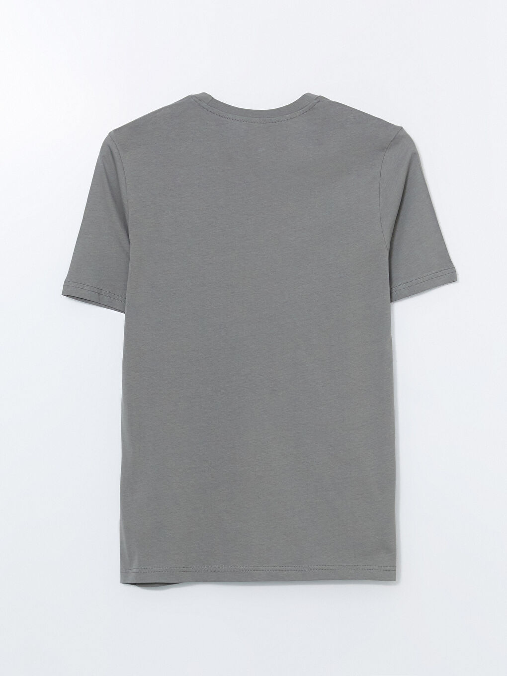 Crew Neck Short Sleeve Printed Combed Cotton Men's T-shirt -S5FA44Z8-YLT