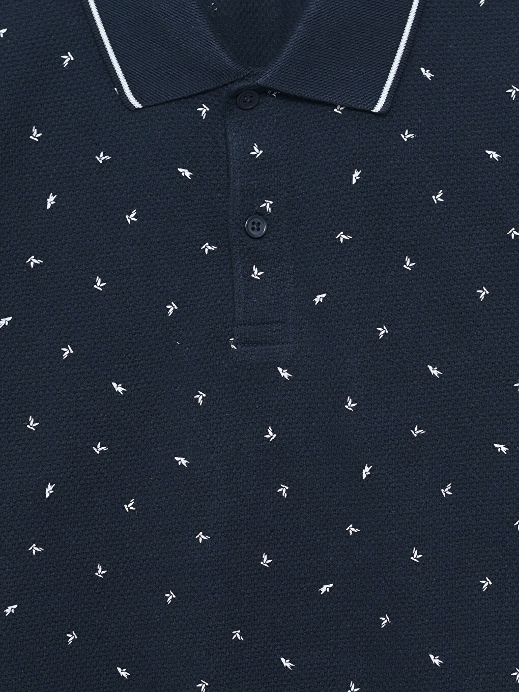 LCW Vision Polo Neck Short Sleeve Patterned Men's T-Shirt -S5FA70Z8-J2Y