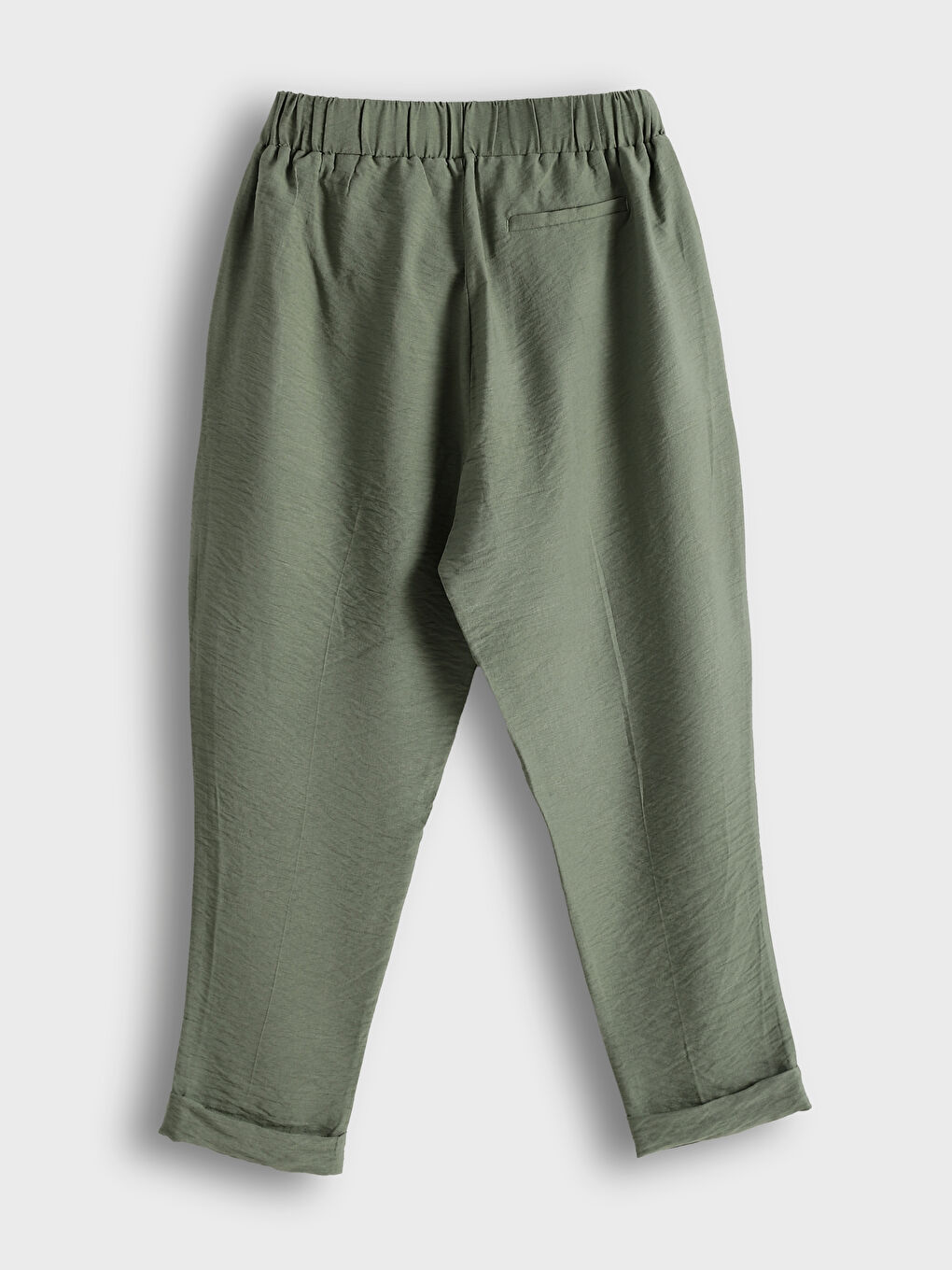 Elasticated Waist Women's Trousers-1