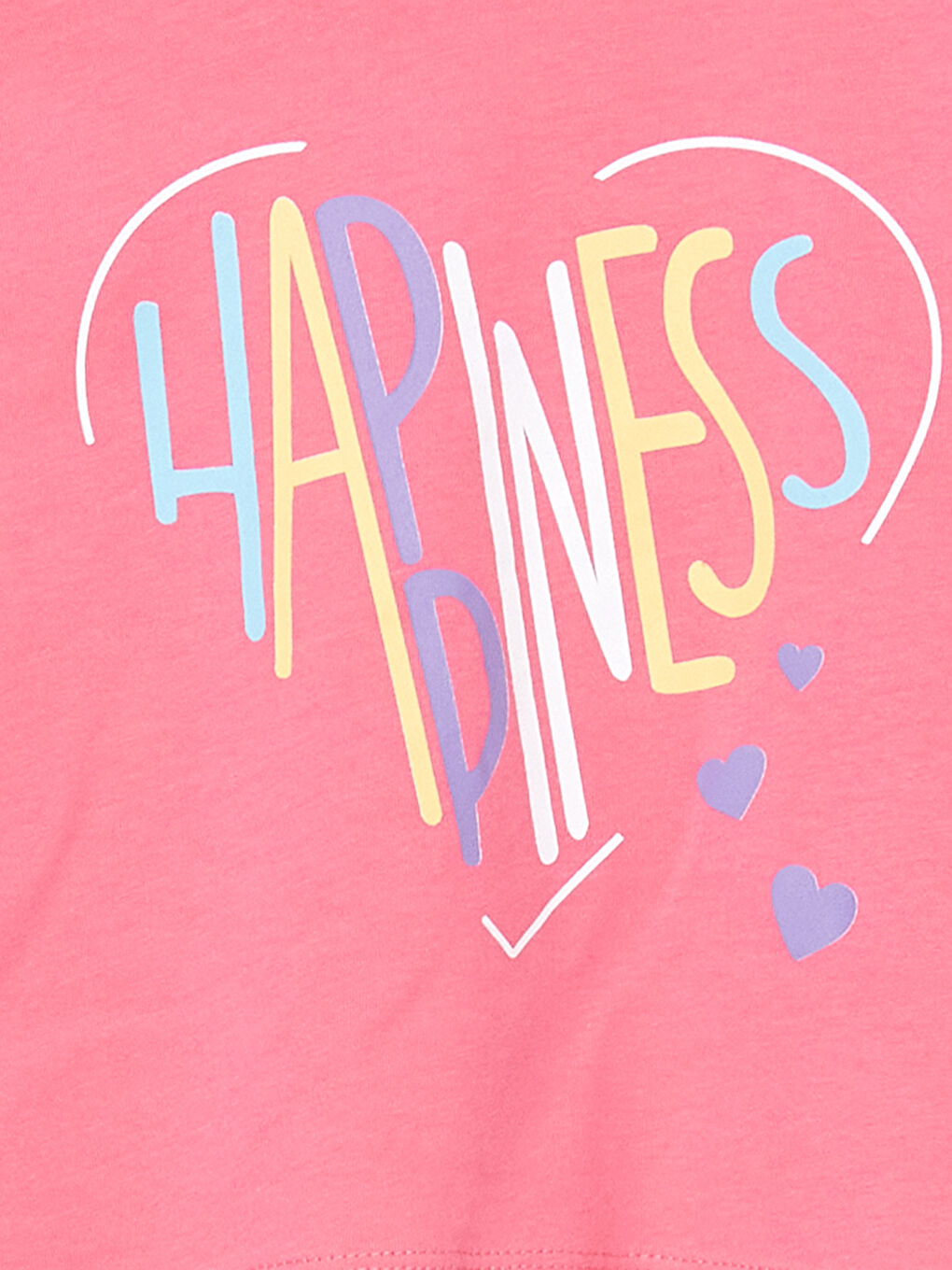 Crew Neck Girls Crop T-Shirt -S5FB45Z4-GUD