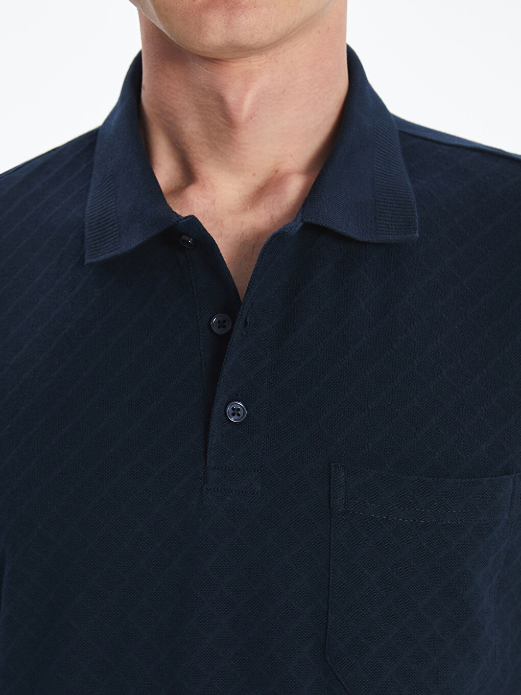 LCWAIKIKI Classic Man NAVY T-Shirt -S5FB62Z8-MLC