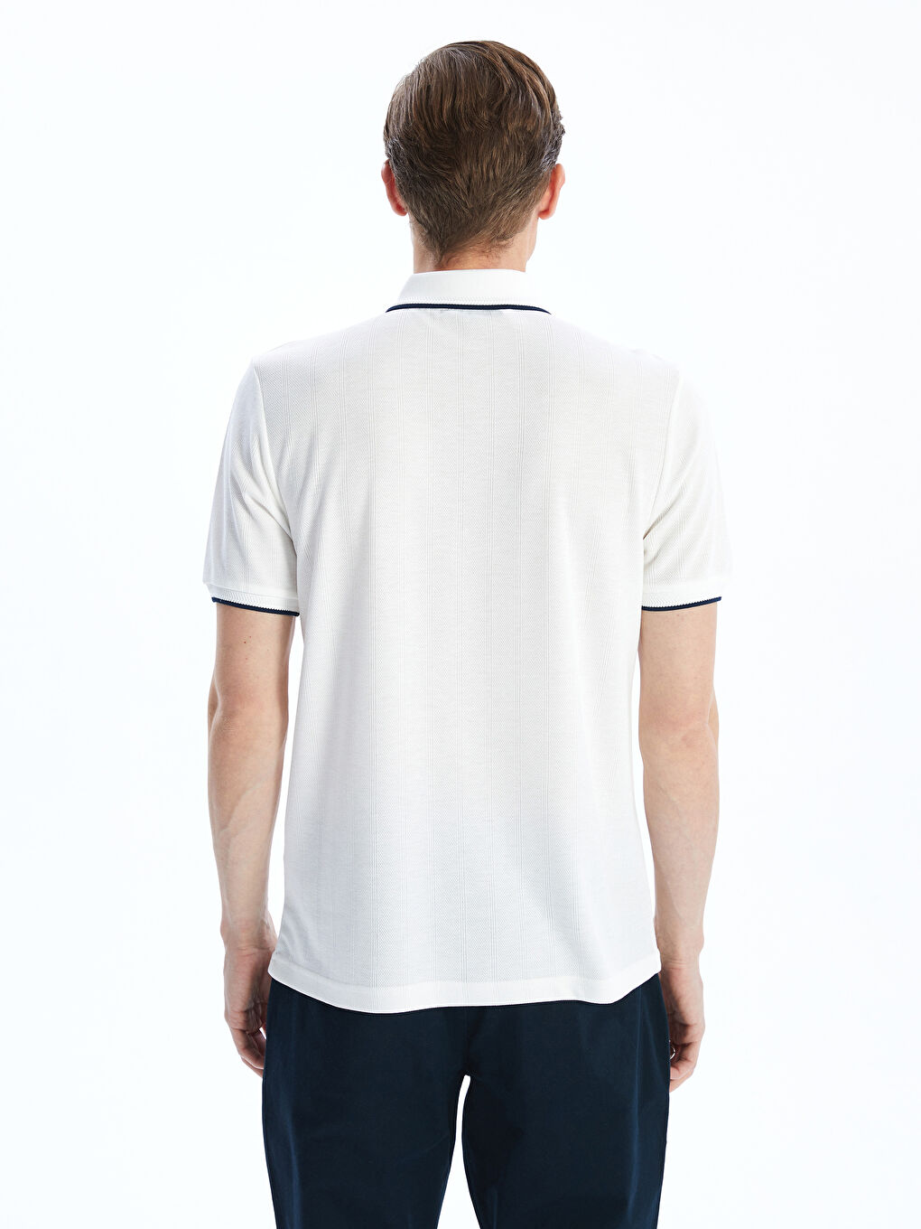 Polo Neck Short Sleeve Men's T-Shirt -S5FB64Z8-J5E
