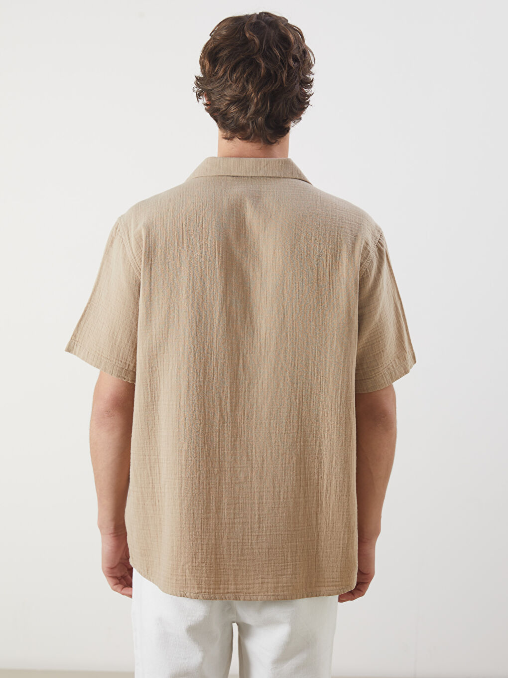 Standard Fit Short Sleeve Men's Shirt -S5FB74Z8-FA2