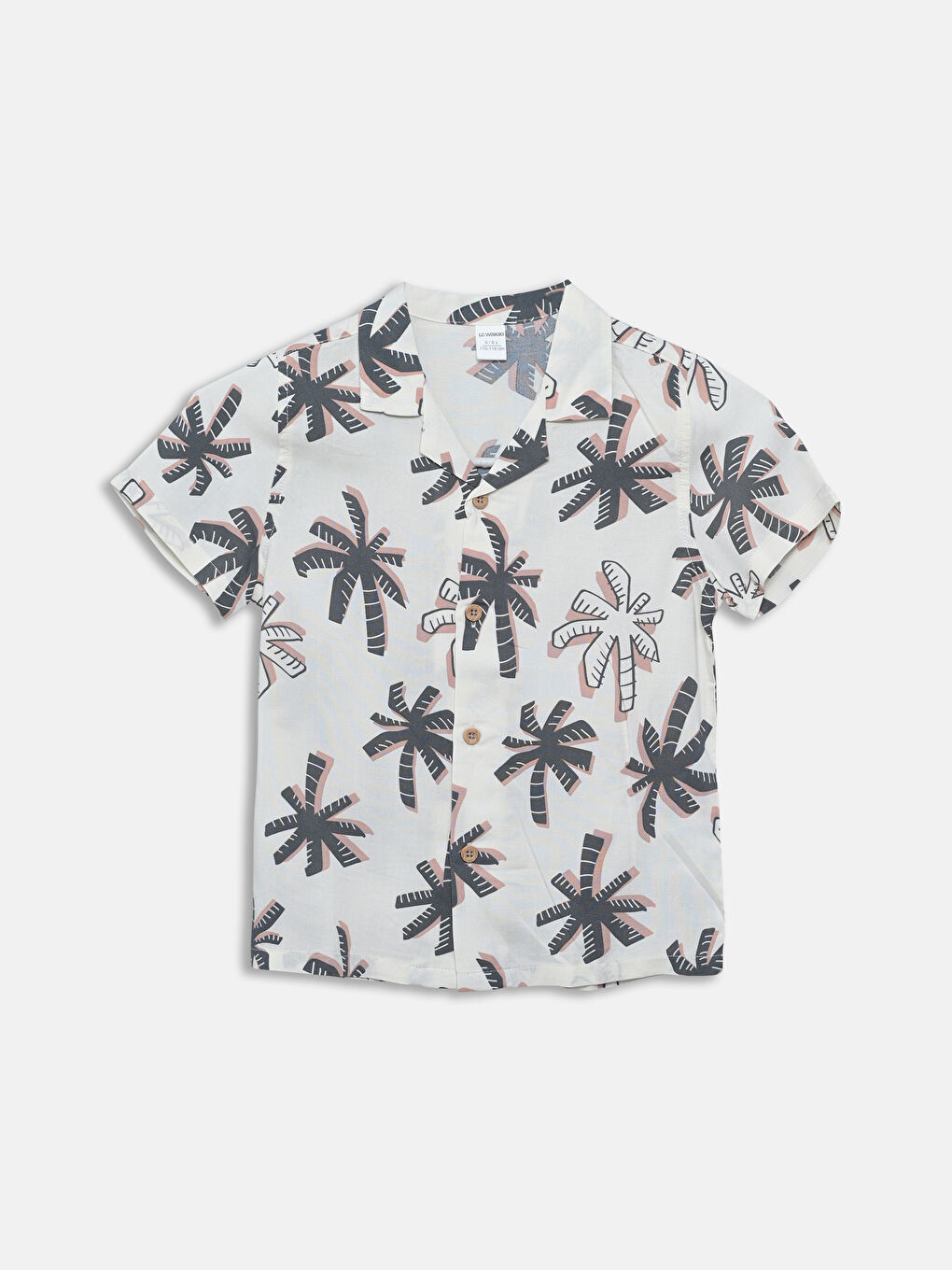 Regular Fit Printed Boys' Shirt -S5FB95Z1-LQA