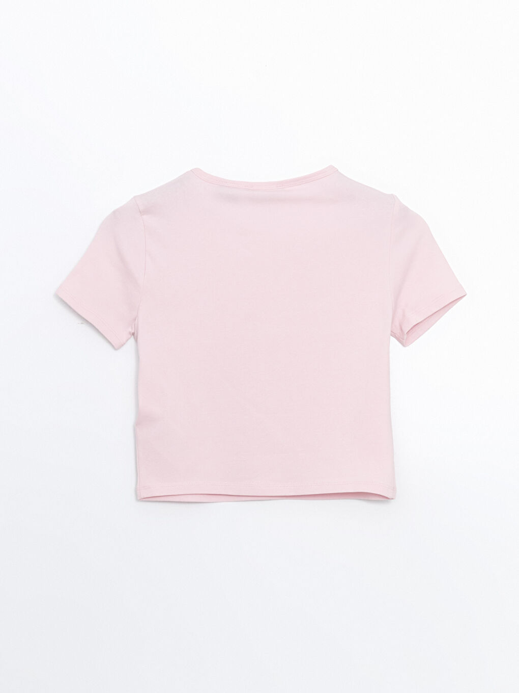 Crew Neck Winnie the Pooh Printed Women's Crop Top -S5FC18Z8-RVQ