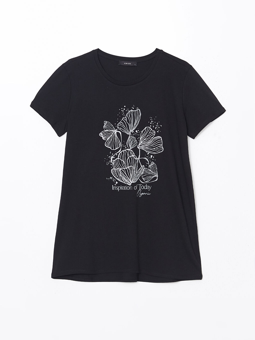 Crew Neck Floral Women's T-Shirt -S5FC39Z8-CVL