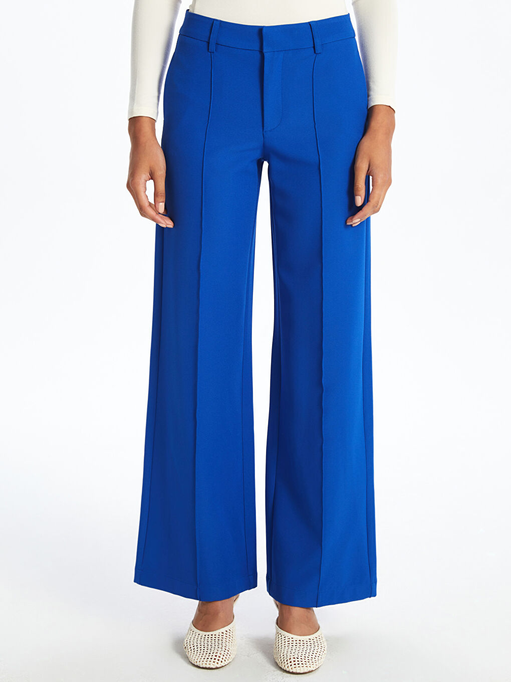 Slim Fit Women's Trousers -S5FC80Z8-YFM