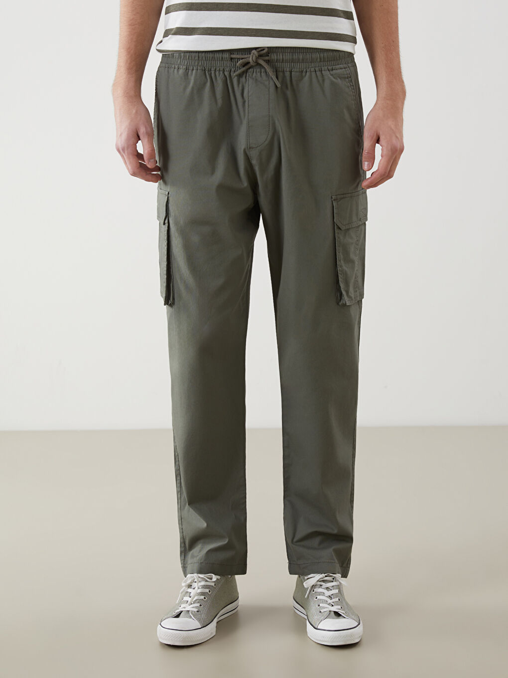 TAMNO ŽUTA Cargo pantalone Muškarci -S5FC81Z8-YAG