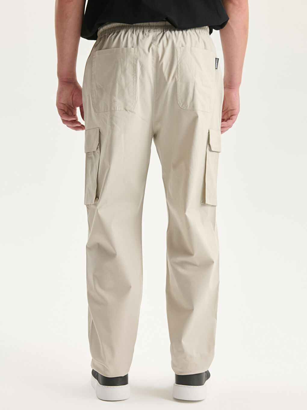 XSIDE Opušteni kroj Poplin Muške Cargo Pantalone -S5FC81Z8-RST