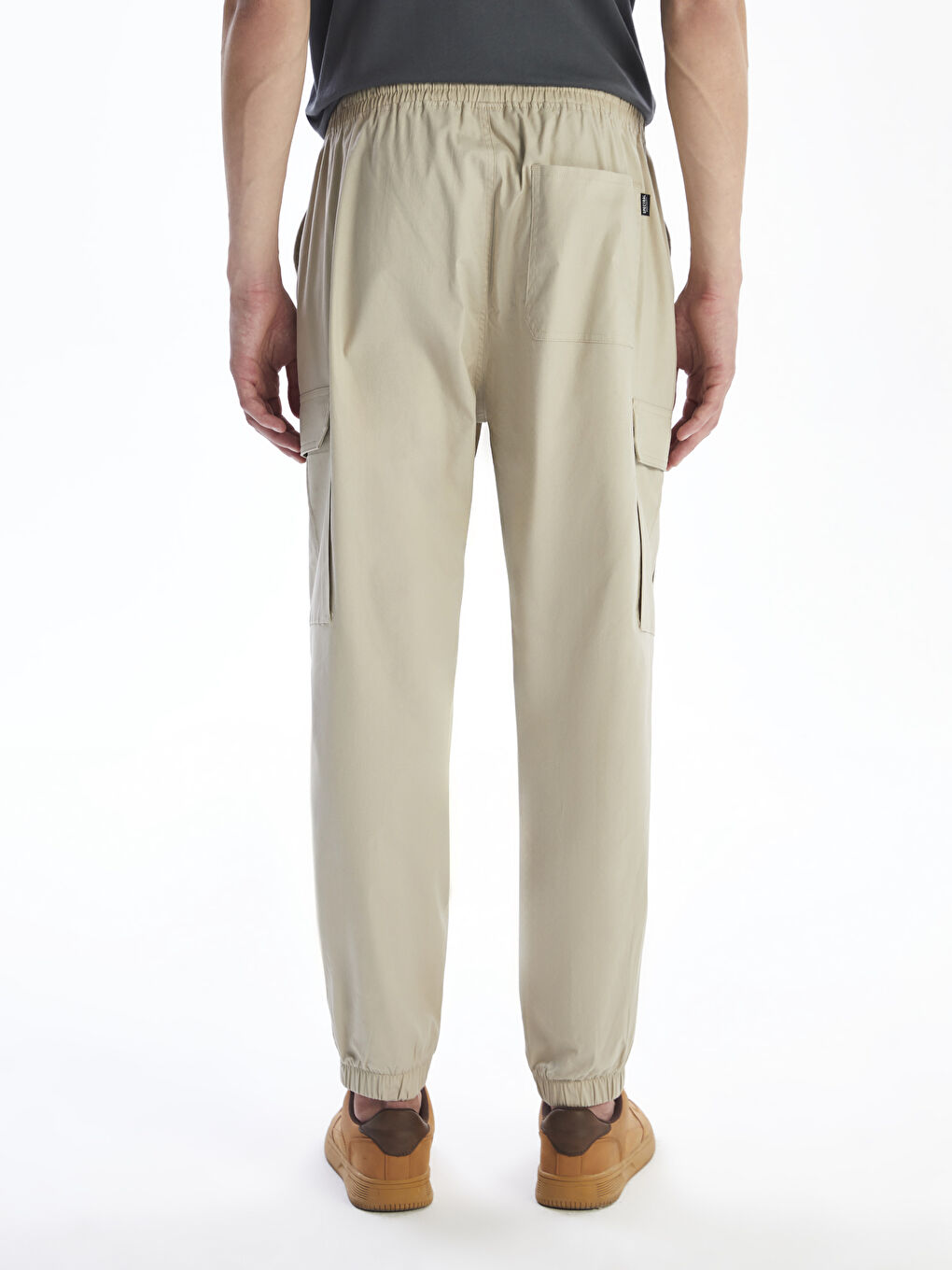 Standard Fit Men's Cargo Trousers-6