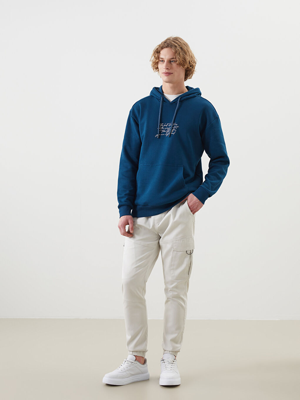 Slim Fit Men's Cargo Trousers -S5FC83Z8-R7Z