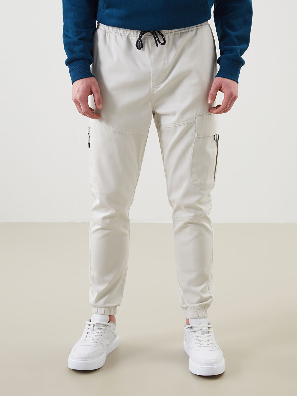 Slim Fit Men's Cargo Trousers -S5FC83Z8-R7Z