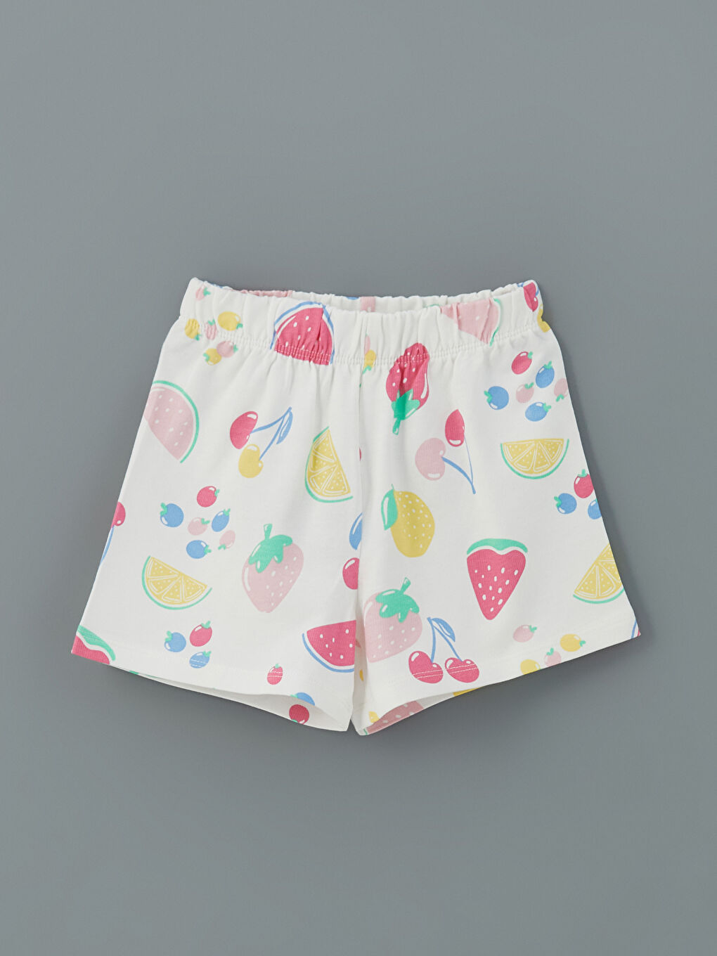 Girls' Shorts with Elastic Waist