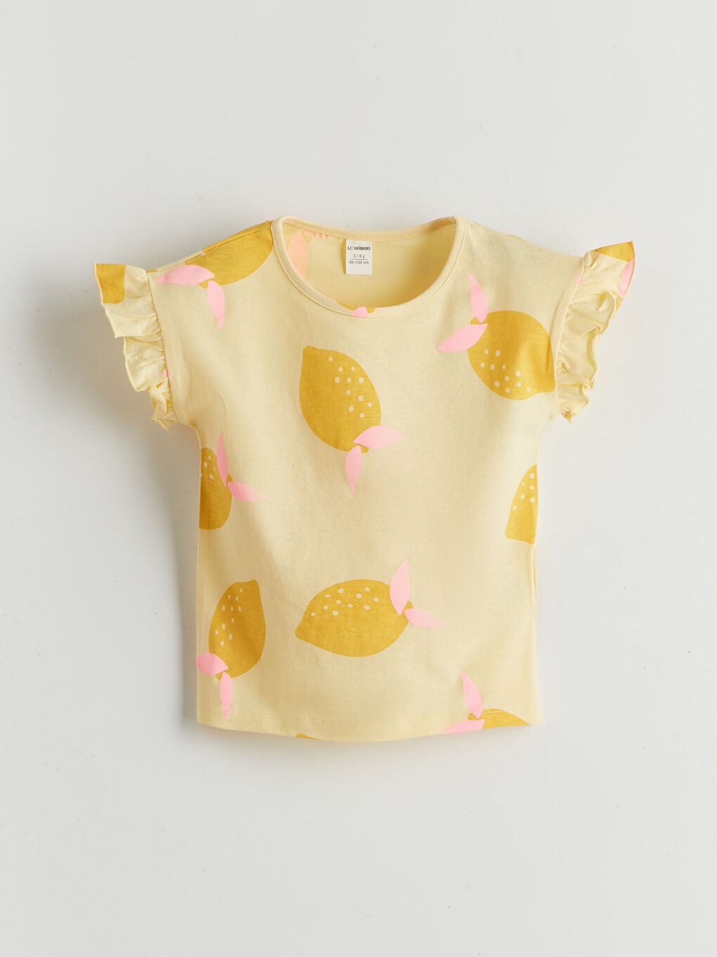 Crew Neck Printed Girls T-Shirt 2-Pack -S5FD17Z1-QWL