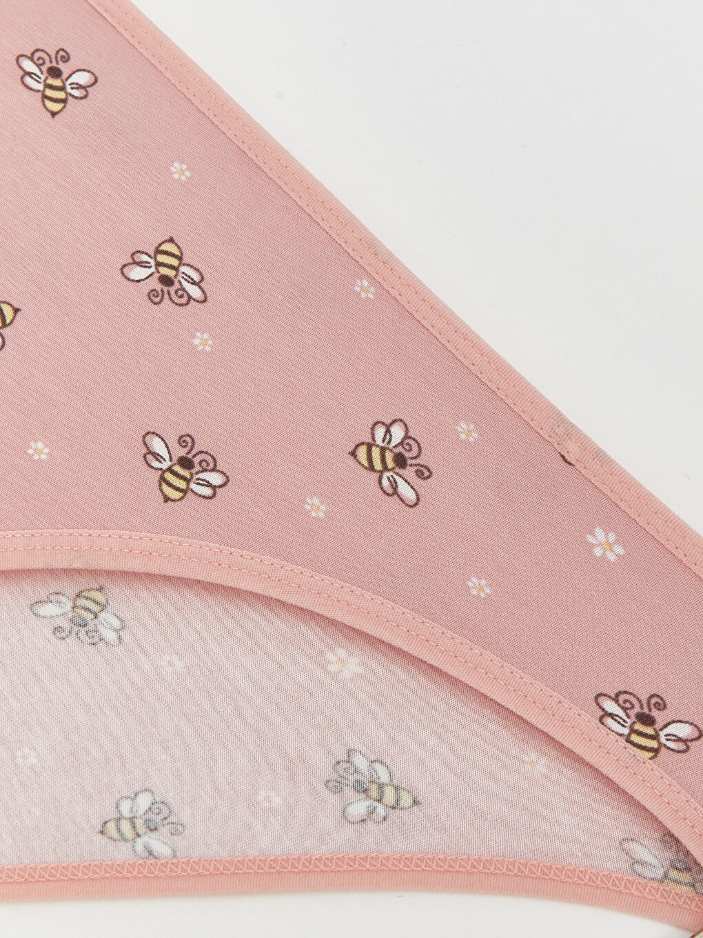 Pembe Baskılı Bikini Külot-2