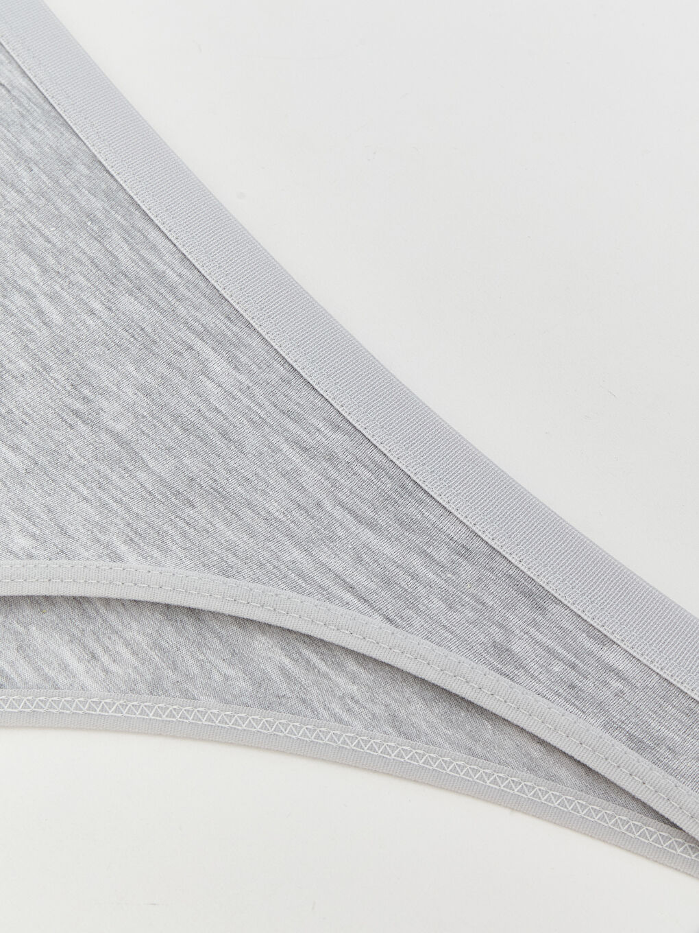 Gri Düz Brazilian Külot-2