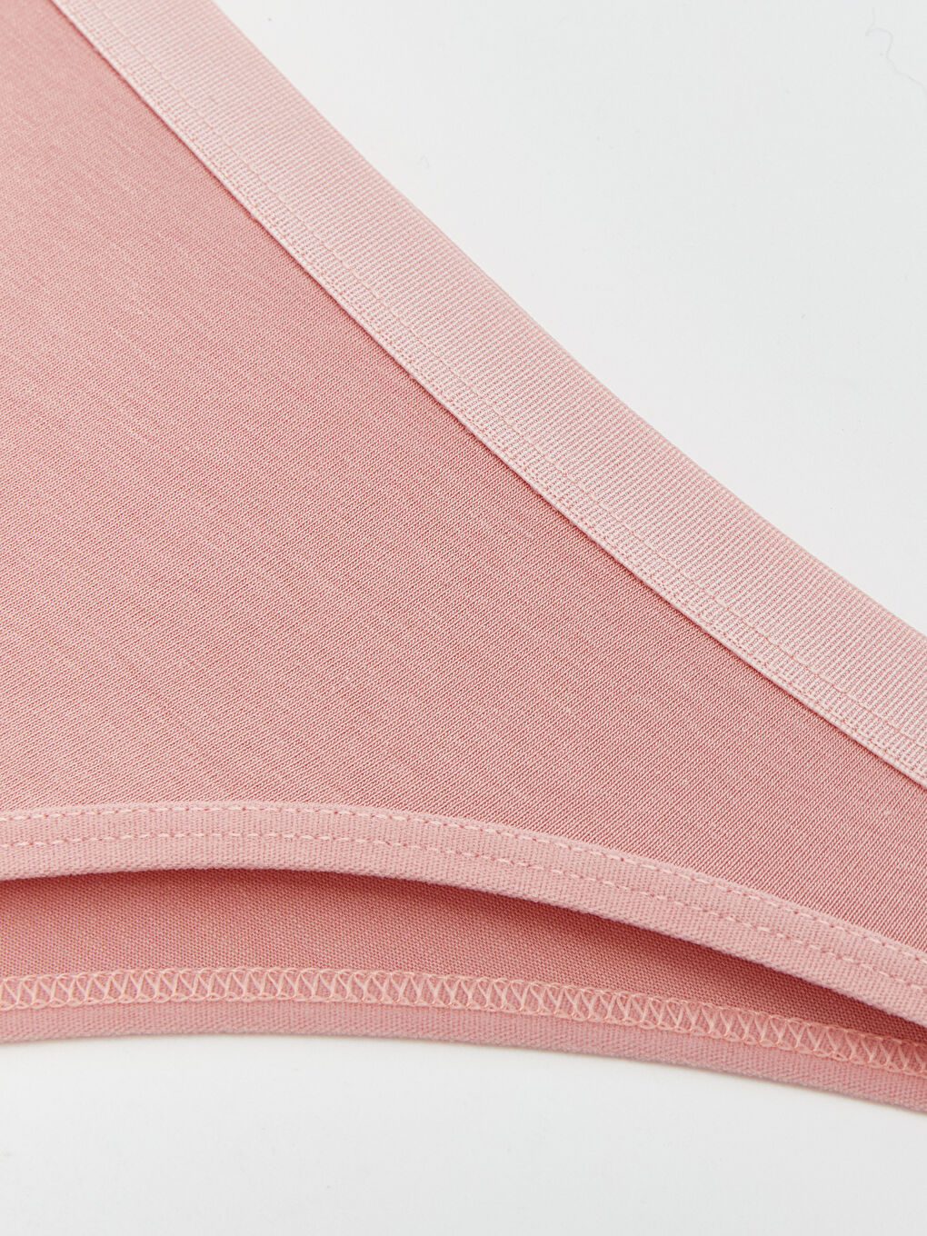 Pembe Düz Brazilian Külot-2