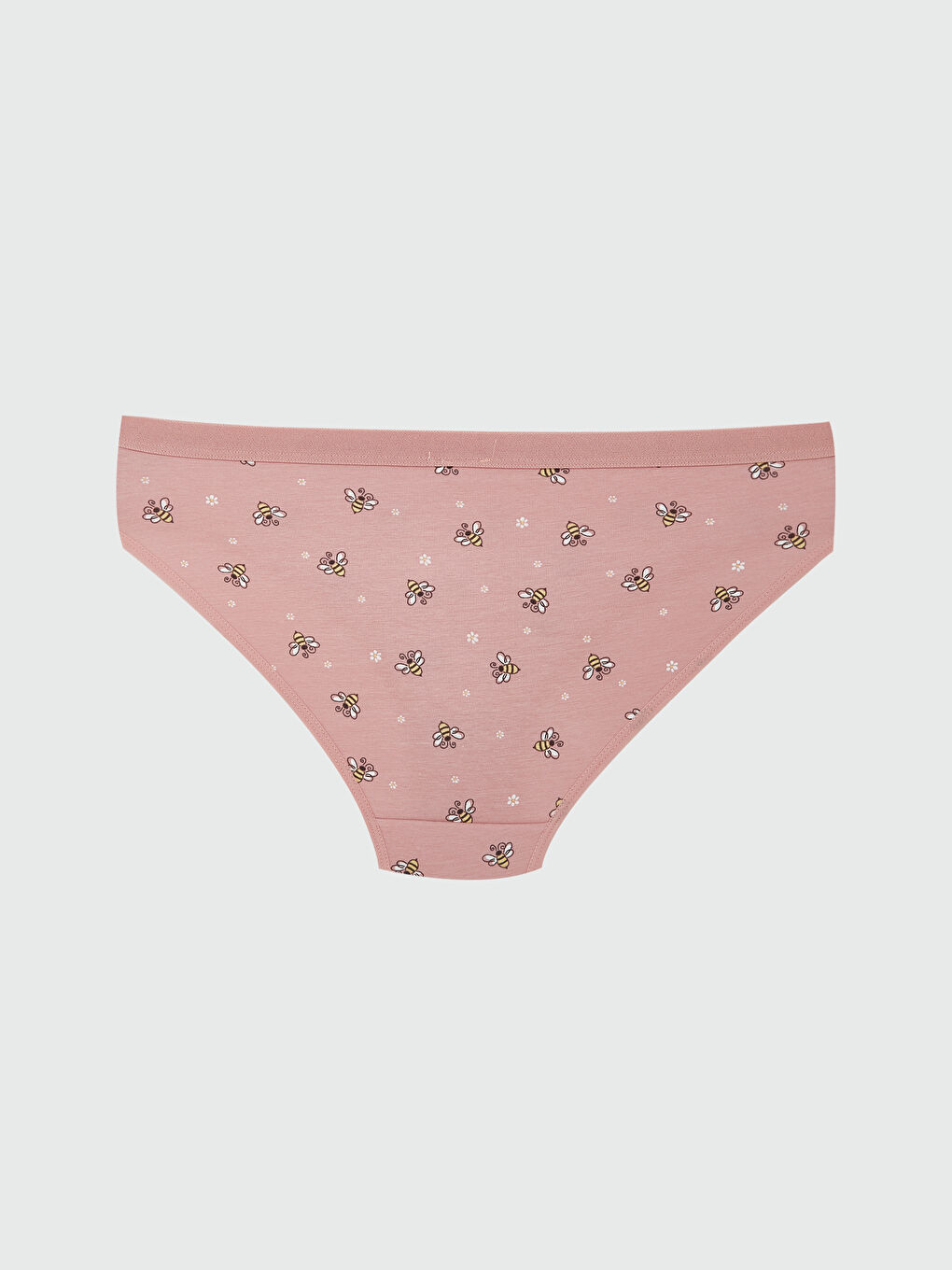 Pembe Desenli Bikini Külot-1