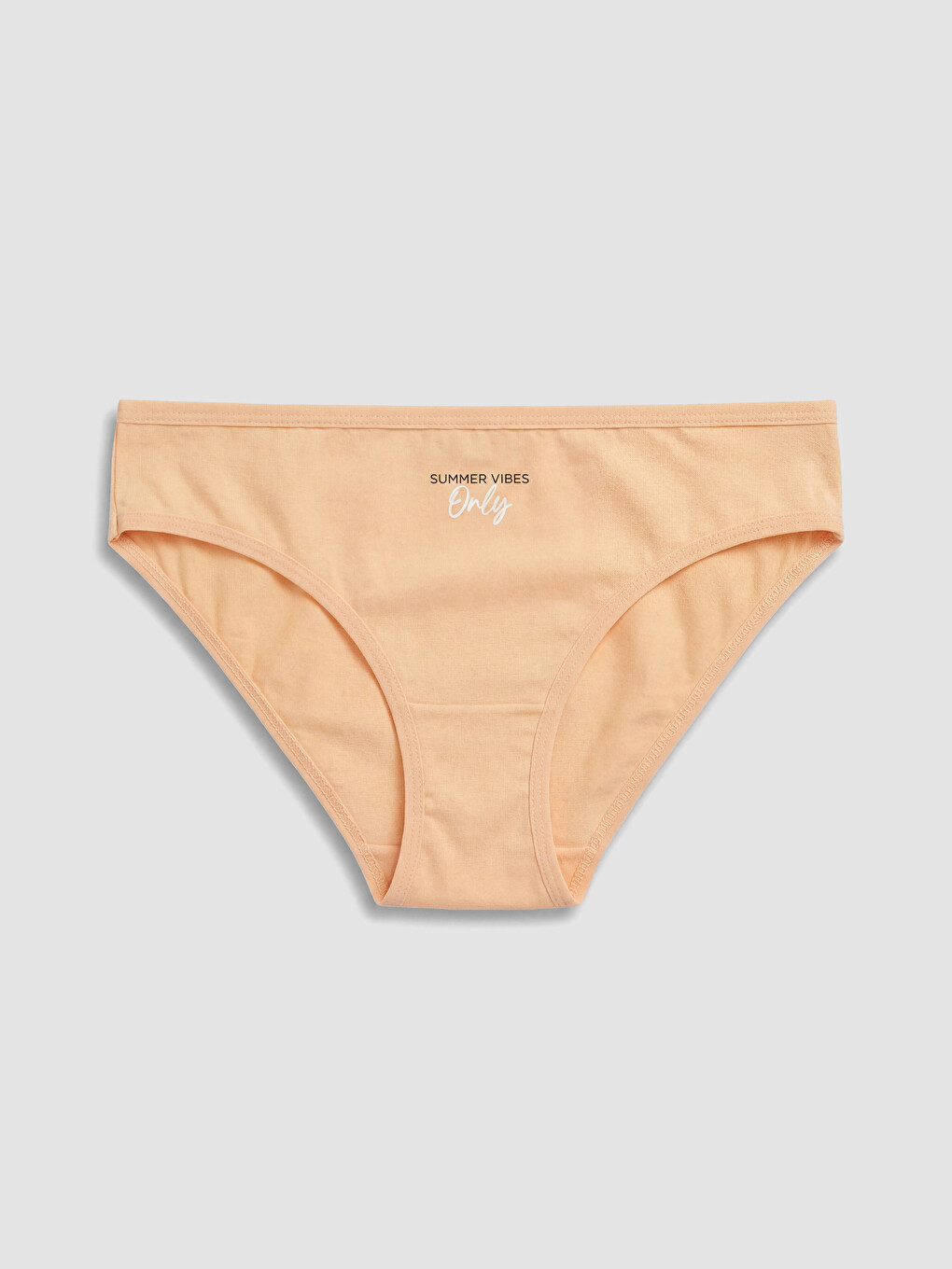 Gri Baskılı Bikini Külot