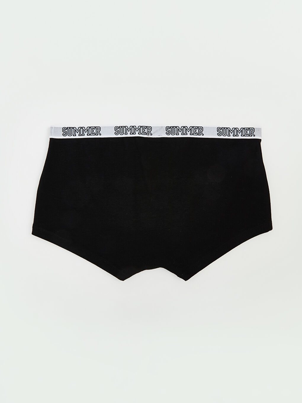 Siyah Baskılı Boxer Külot-1