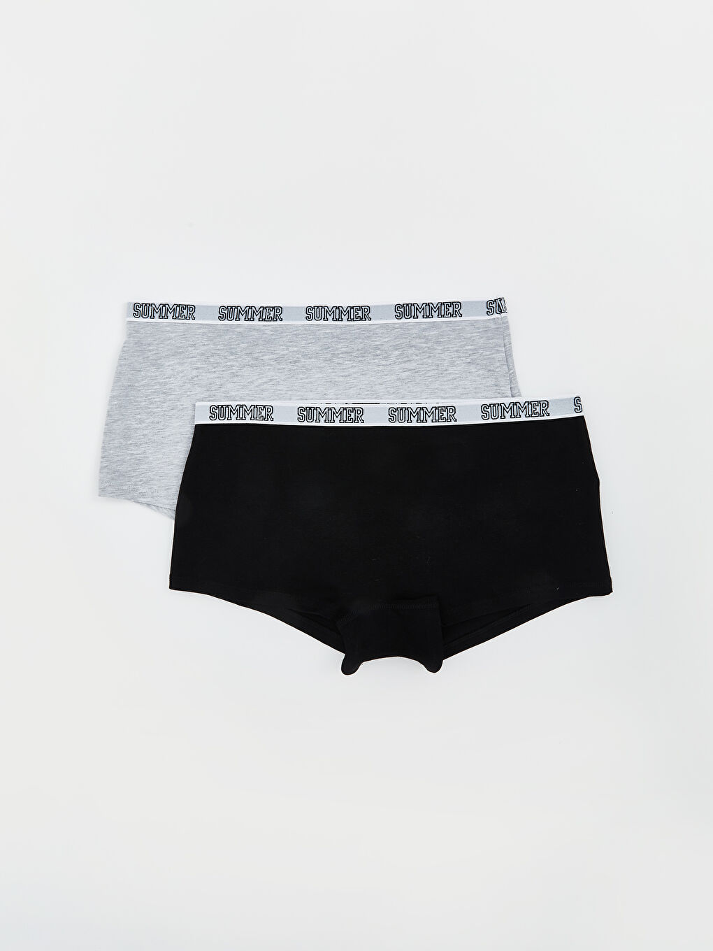 LCW Young Gri Baskılı Boxer 2'li