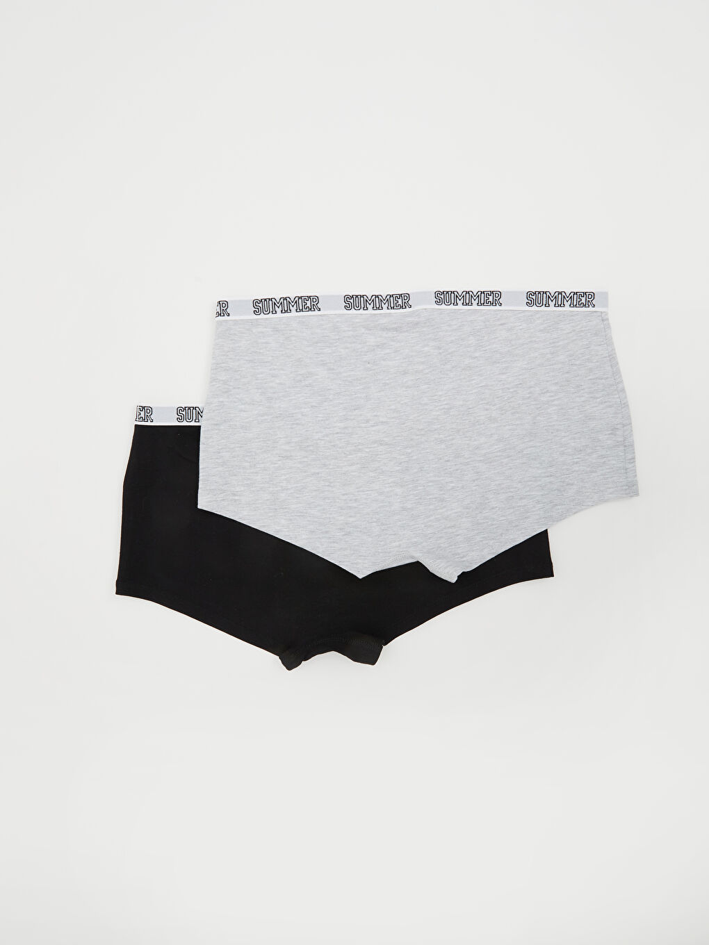 LCW Young Gri Baskılı Boxer 2'li - 1