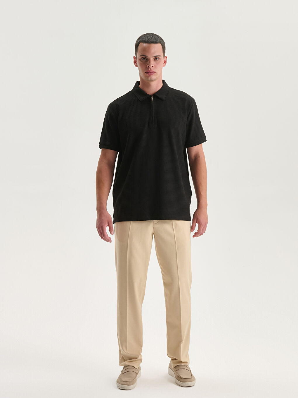XSIDE Men's Polo Neck T-Shirt -S5FE06Z8-CVL