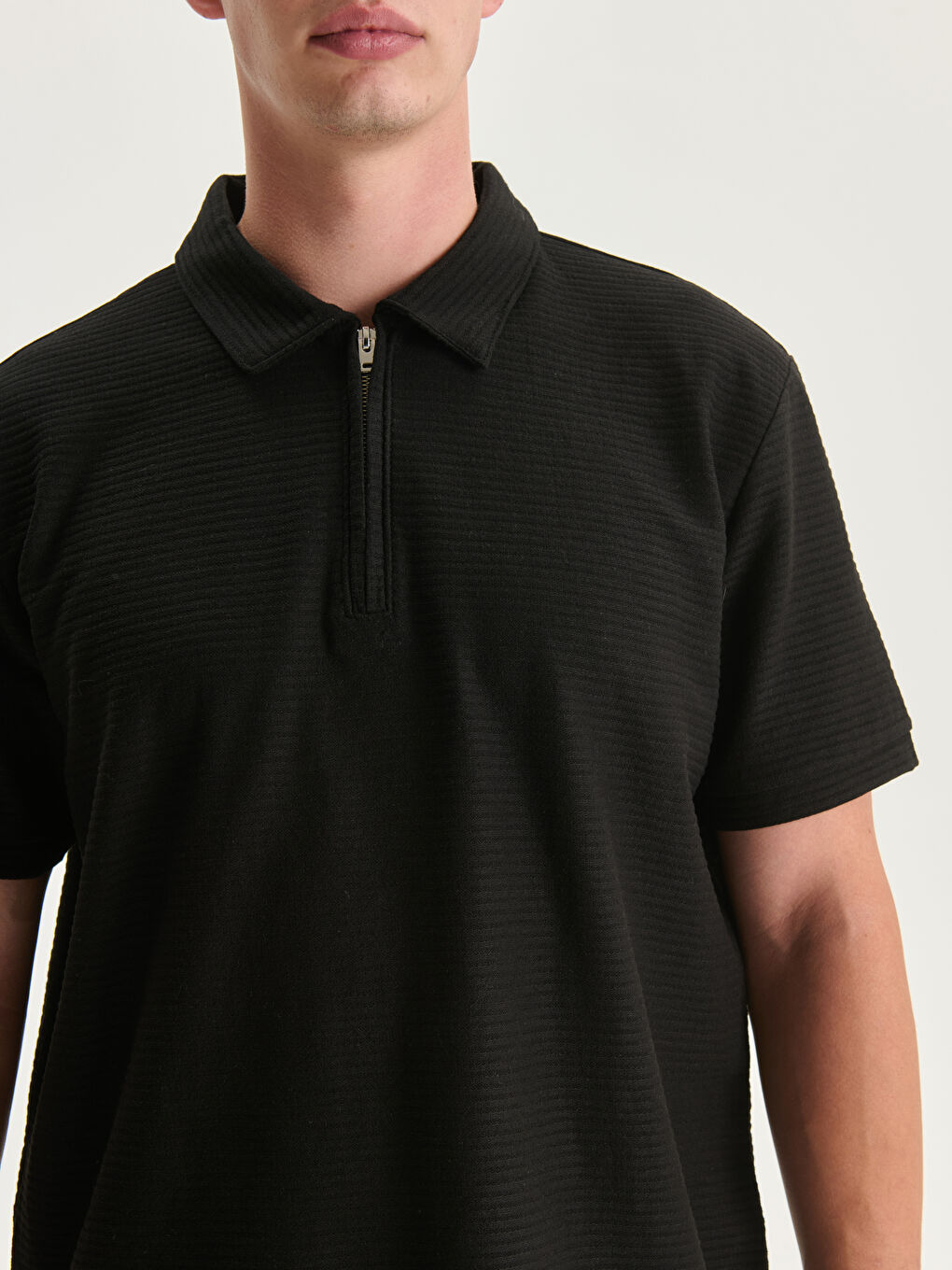 XSIDE Men's Polo Neck T-Shirt -S5FE06Z8-CVL