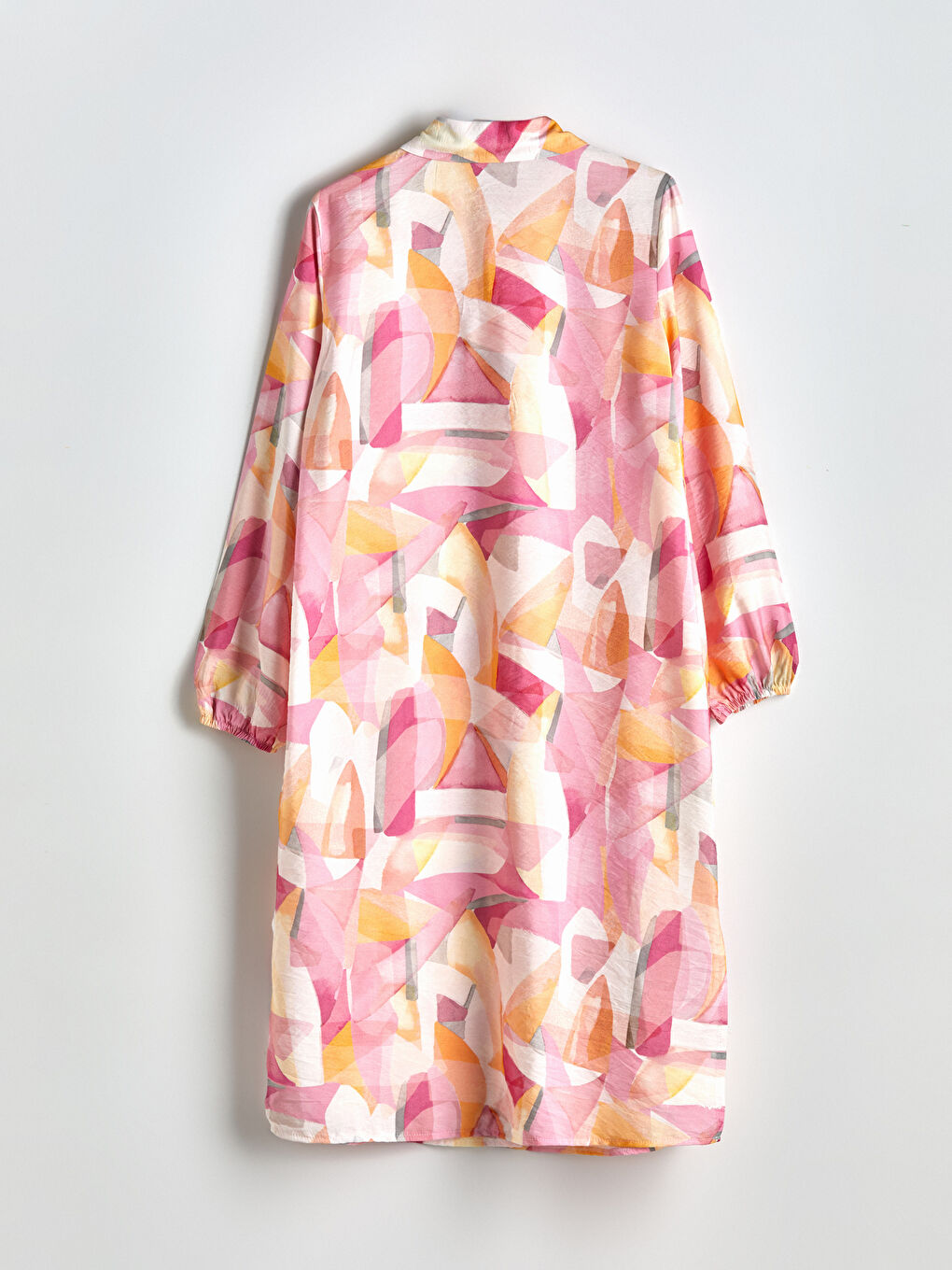 LCW Modest Patterned Women's Shirt Tunic -S5FE23Z8-LT4