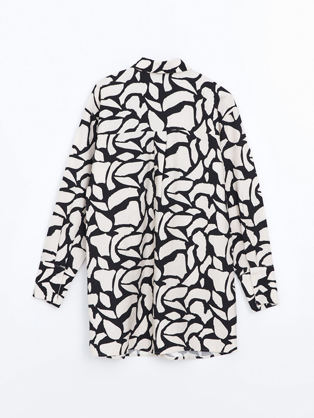 Patterned Women's Shirt Tunic -S5FE35Z8-LQJ