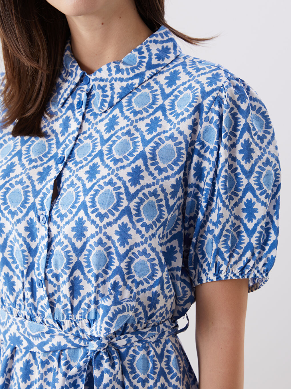 LCW Woman BLUE Dress -S5FF10Z8-LQQ