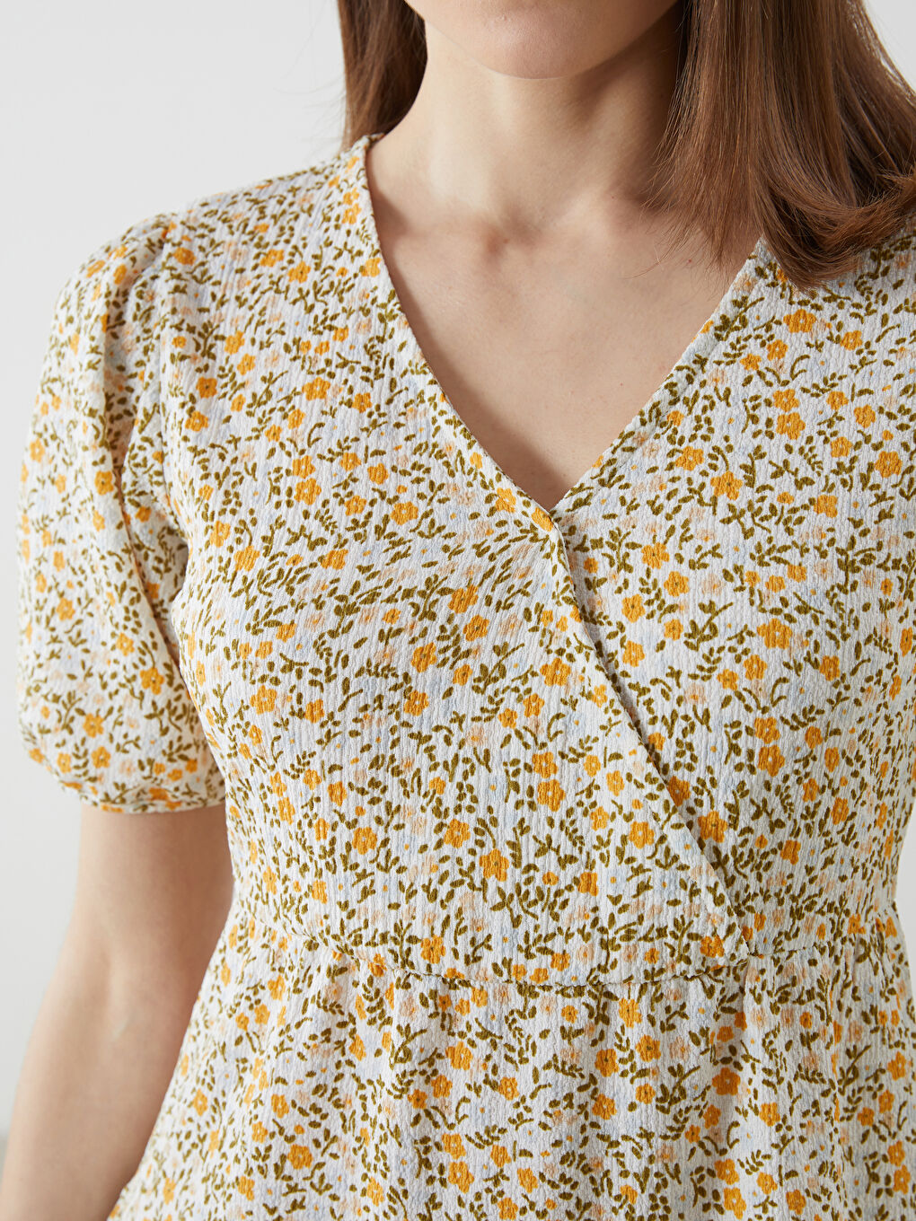 LCW Comfort Woman GREEN Dress -S5FF11Z8-LRR