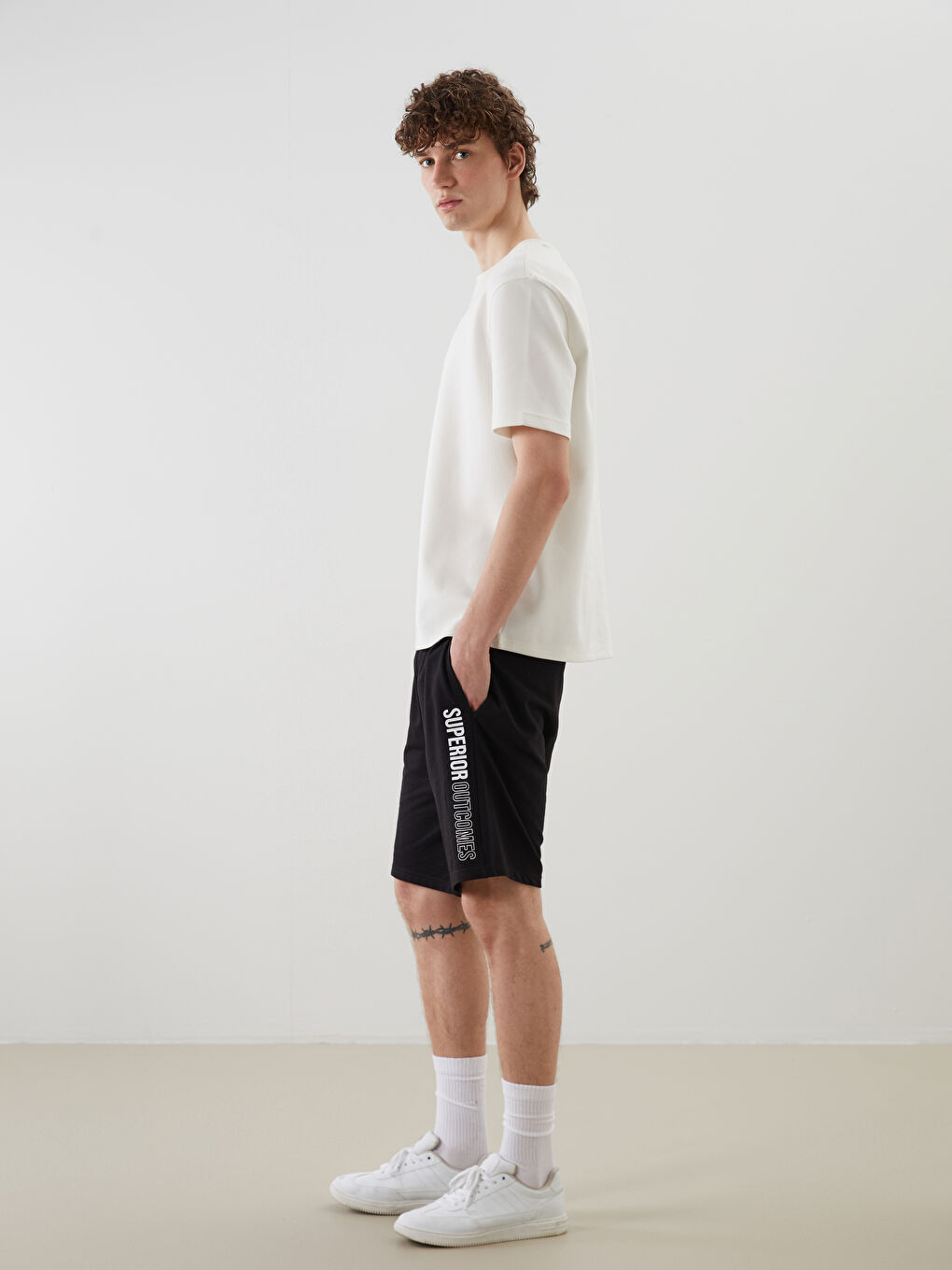 Standard Pattern Printed Men's Shorts -S5FF17Z8-CVL