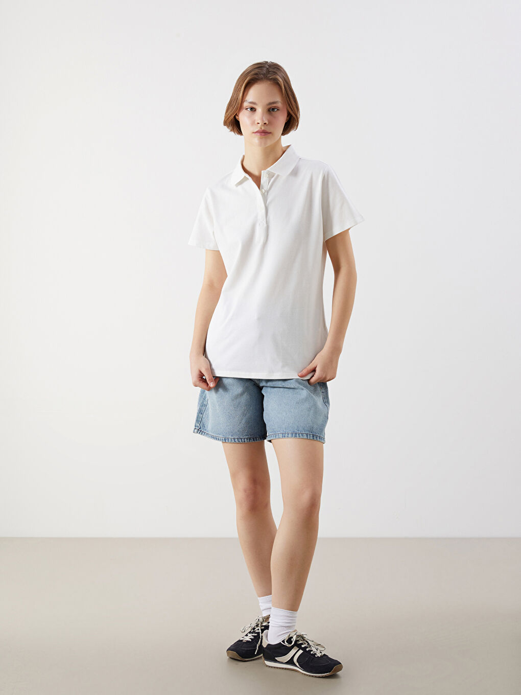 XSIDE Ζιβάγκο Πικέ T-Shirt για Γυναίκες -S5FF46Z8-R9J