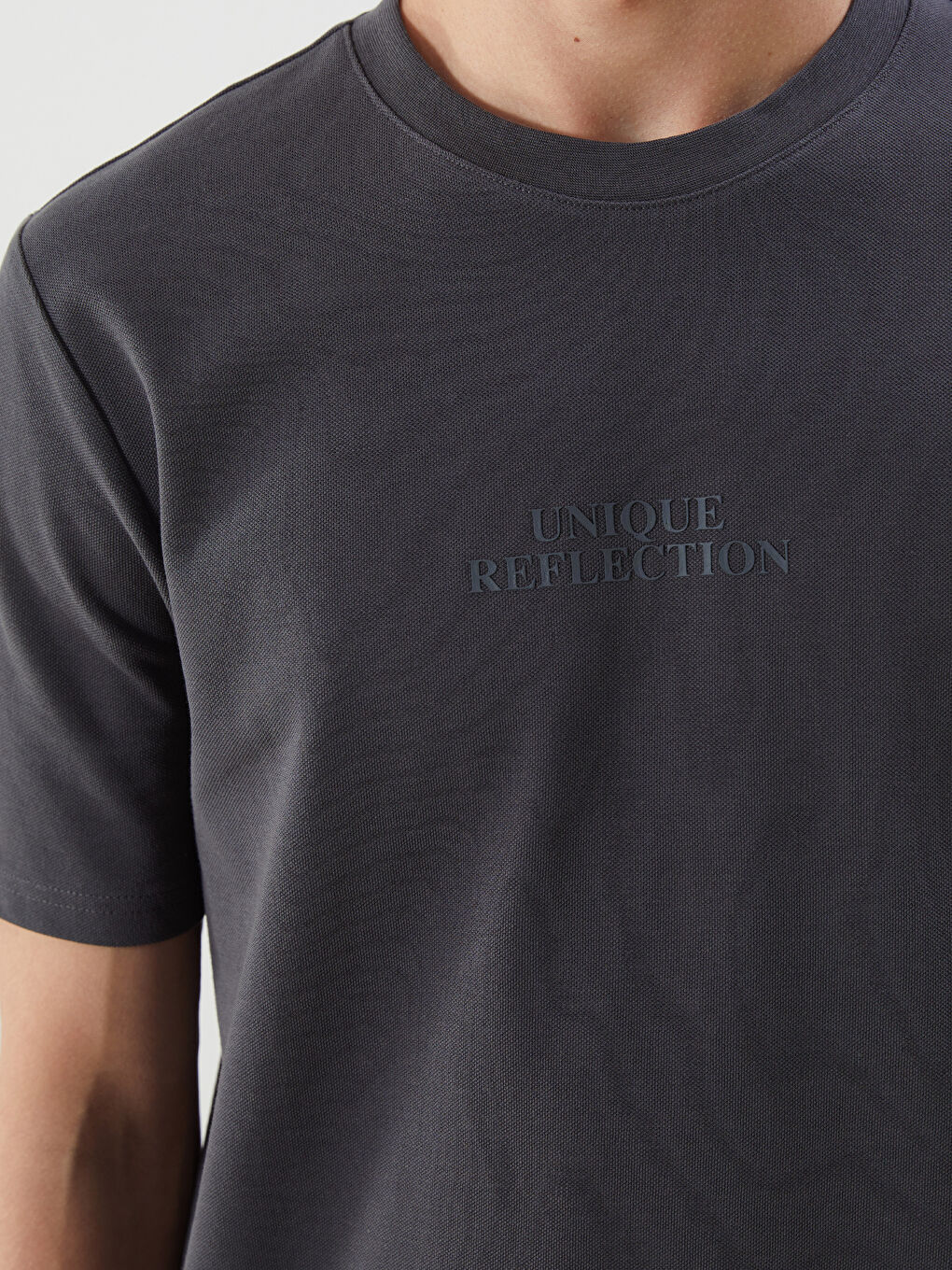 Crew Neck Printed Men's T-Shirt -S5FF47Z8-YSZ