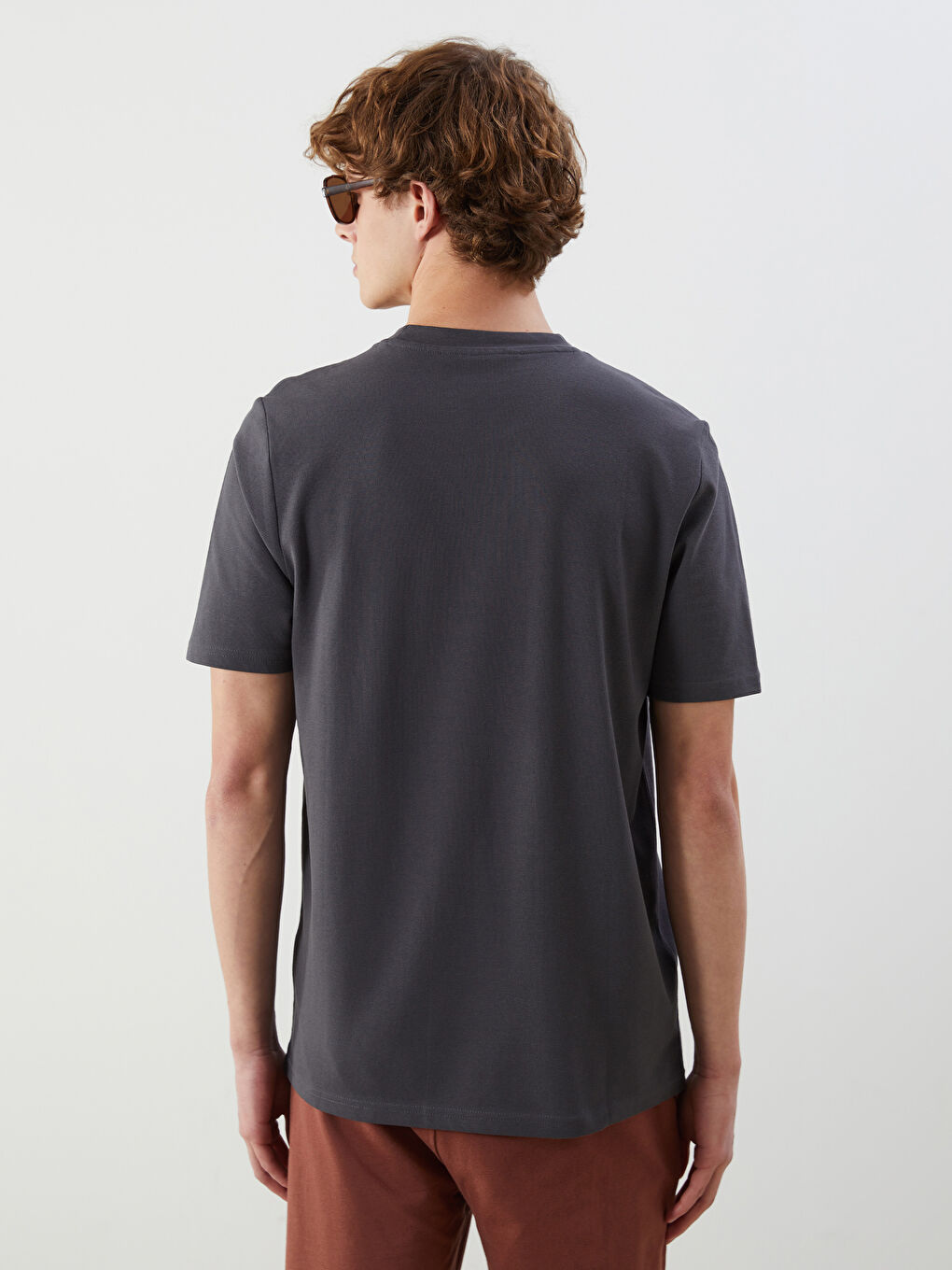 Crew Neck Printed Men's T-Shirt -S5FF47Z8-YSZ