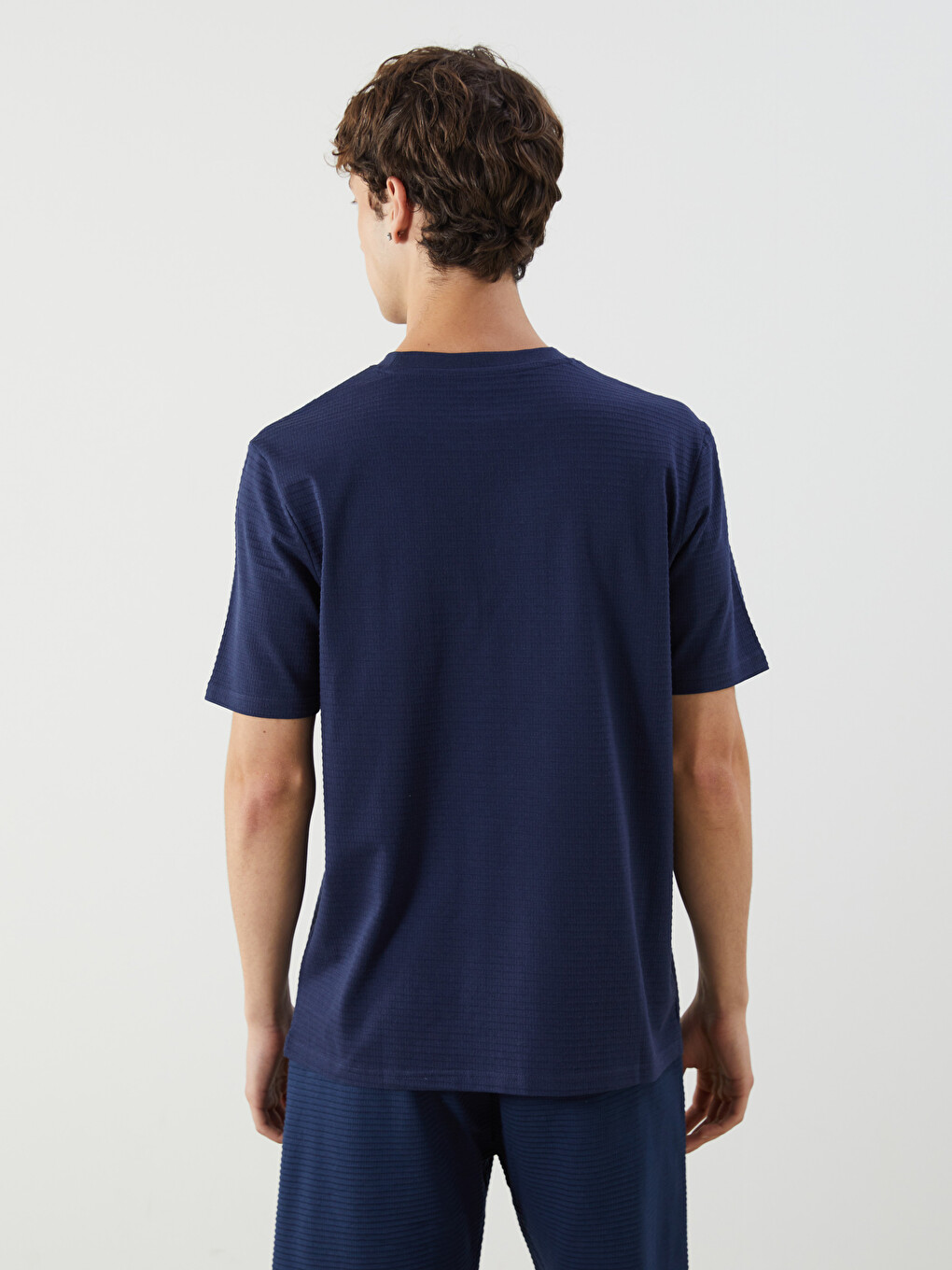 Crew Neck Printed Men's T-shirt-3