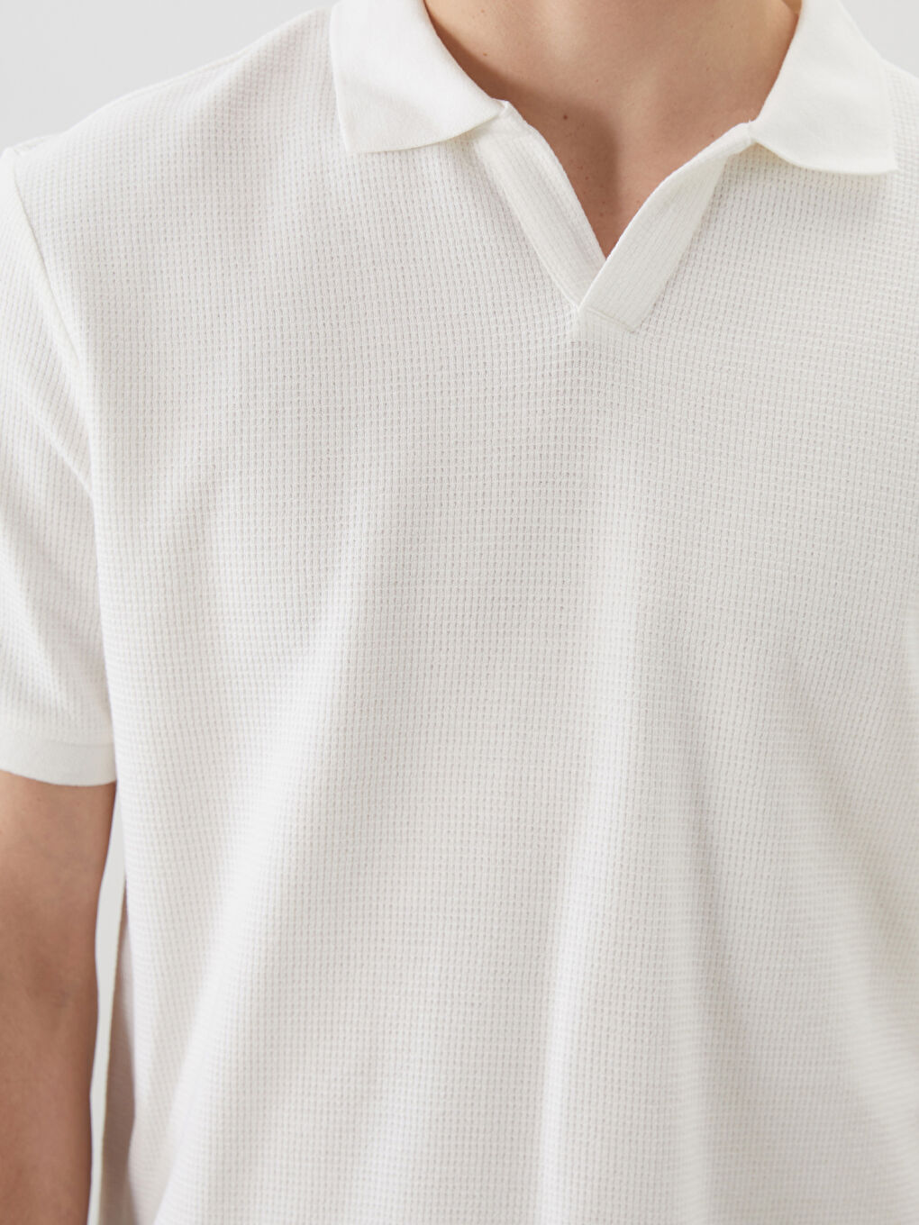 Men's Polo Neck T-Shirt -S5FF49Z8-EEW