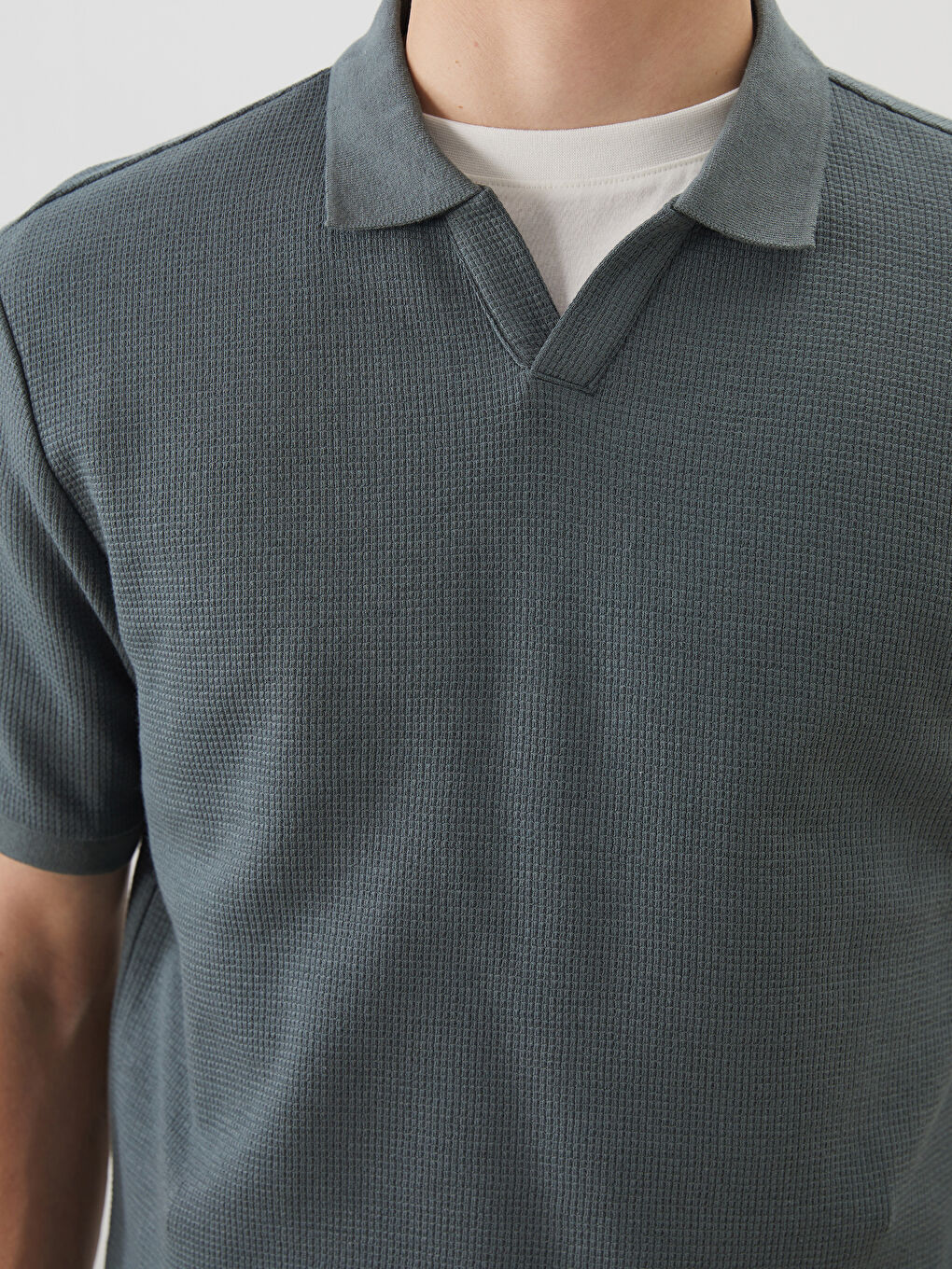 Men's Polo Neck T-Shirt -S5FF49Z8-Z43
