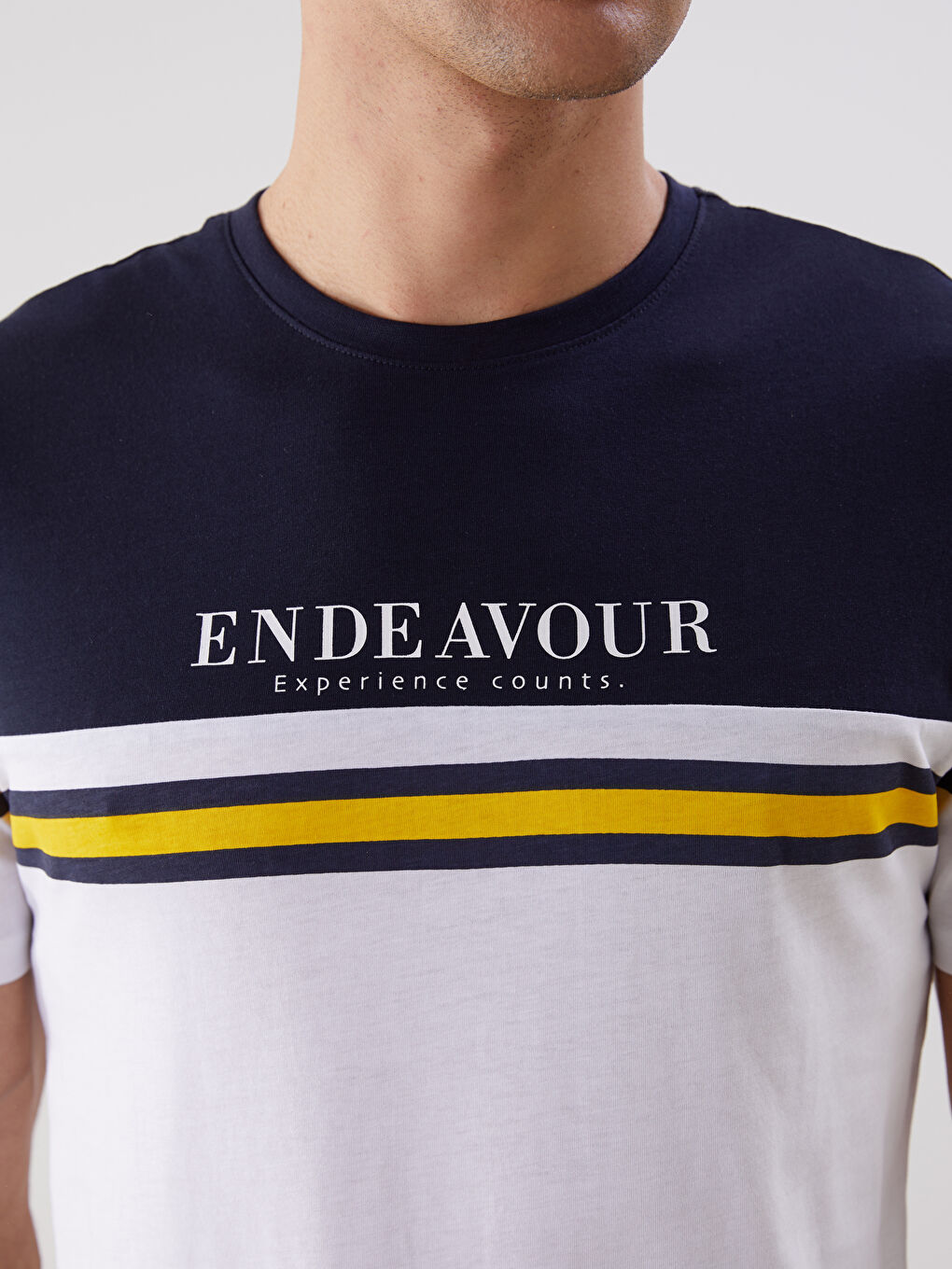 Crew Neck Printed Men's T-Shirt -S5FF75Z8-HRZ