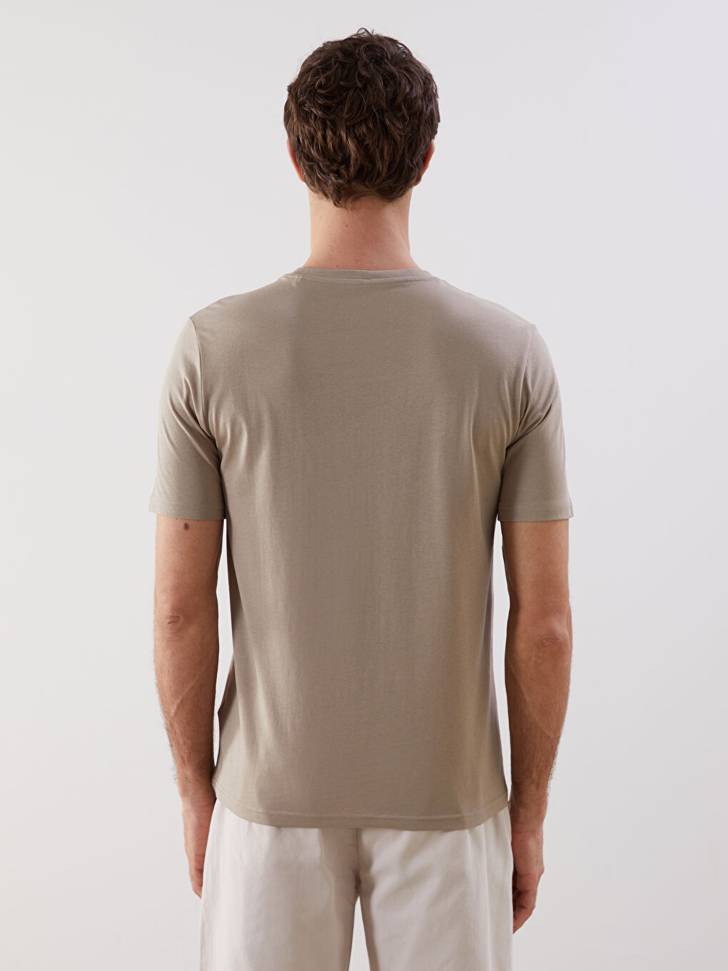 Crew Neck Printed Jersey Men's T-Shirt -S5FF76Z8-Z0L