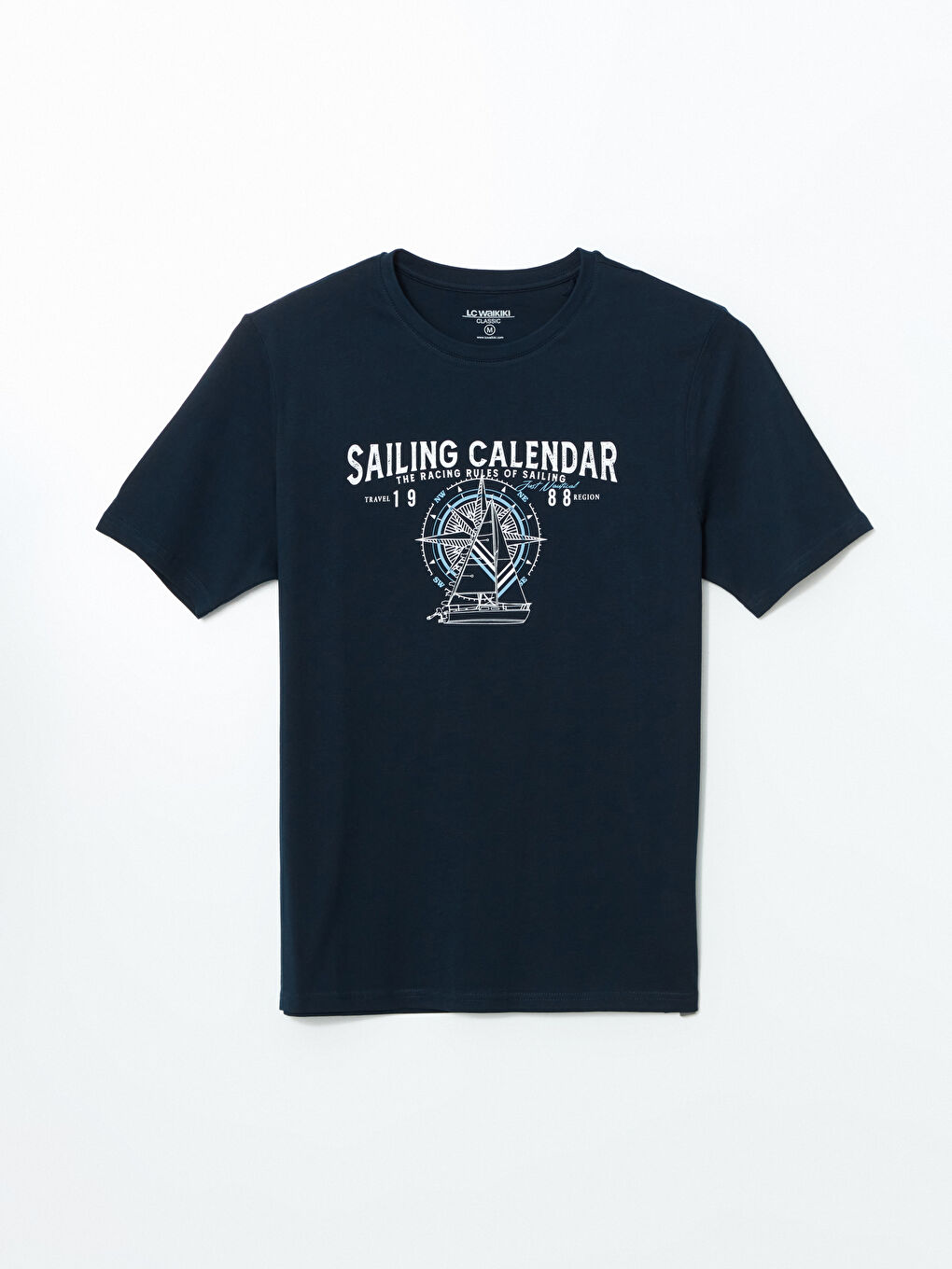 Crew Neck Printed Jersey Men's T-Shirt -S5FF77Z8-DWP