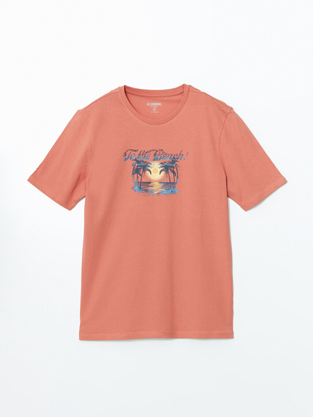 Crew Neck Printed Jersey Men's T-Shirt -S5FF81Z8-YY8