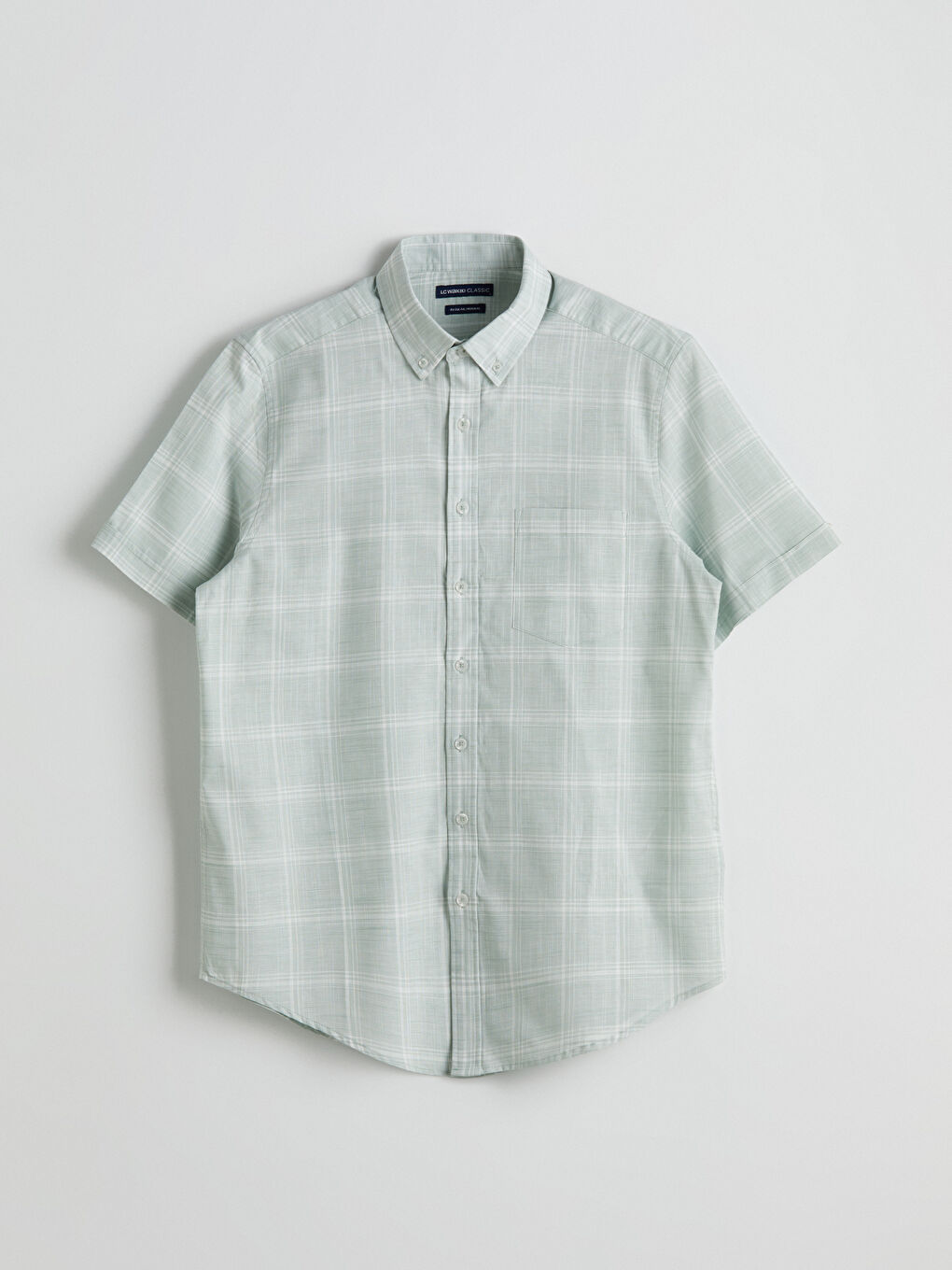 LCWAIKIKI Classic Regular Fit Poplin Men's Shirt -S5FF97Z8-LME