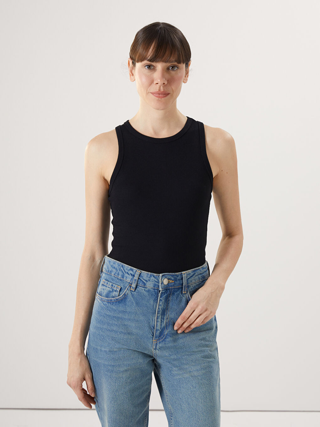 LCW ECO Crew Neck Women's Tank Top -S5FG17Z8-CVL