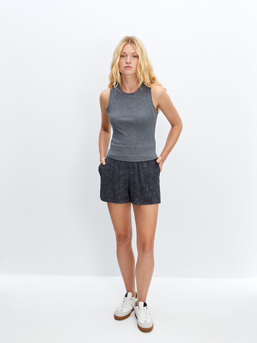 LCW ECO Crew Neck Women's Tank Top -S5FG19Z8-CT3