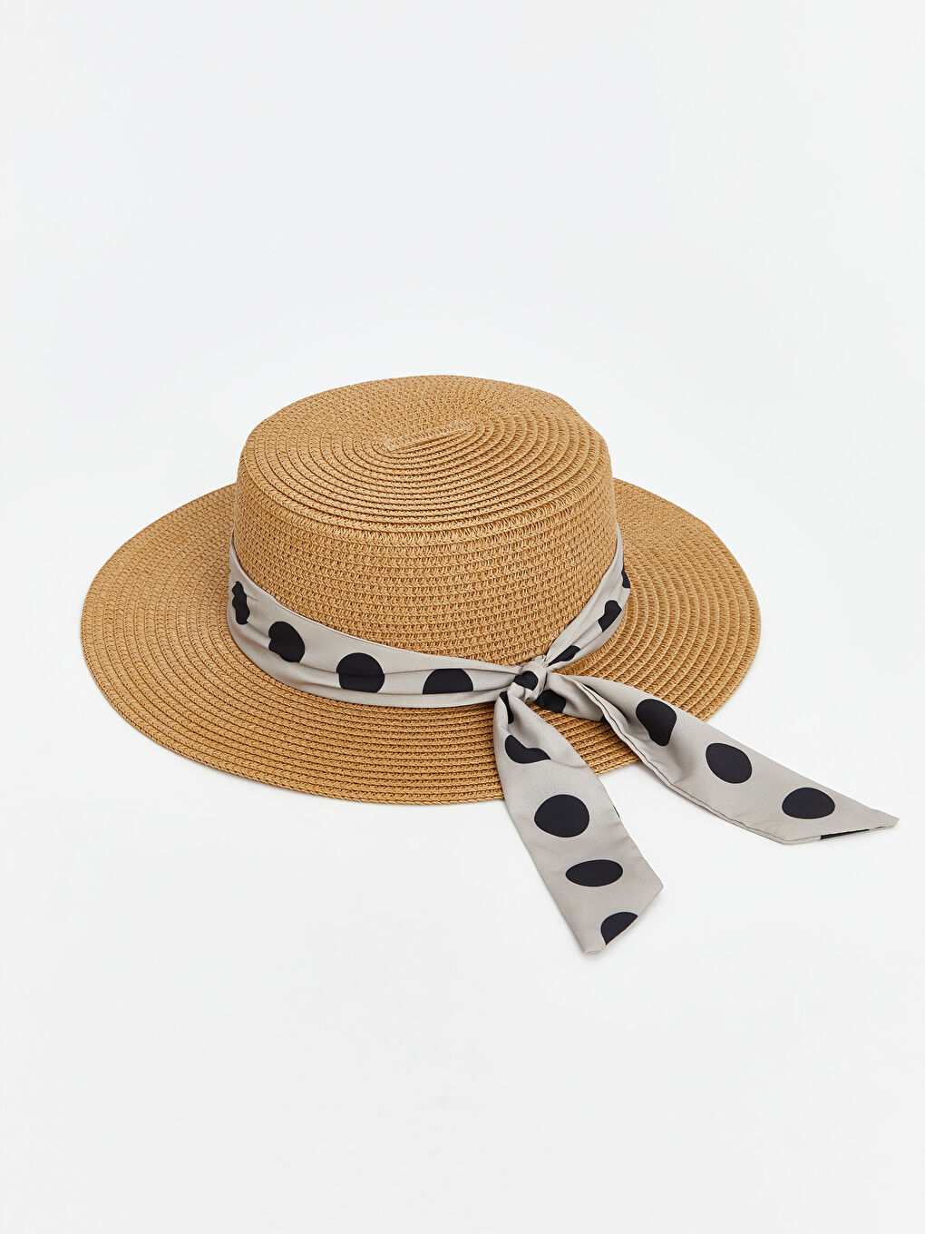 LCW ACCESSORIES Bej Kadın Hasır Şapka - 1