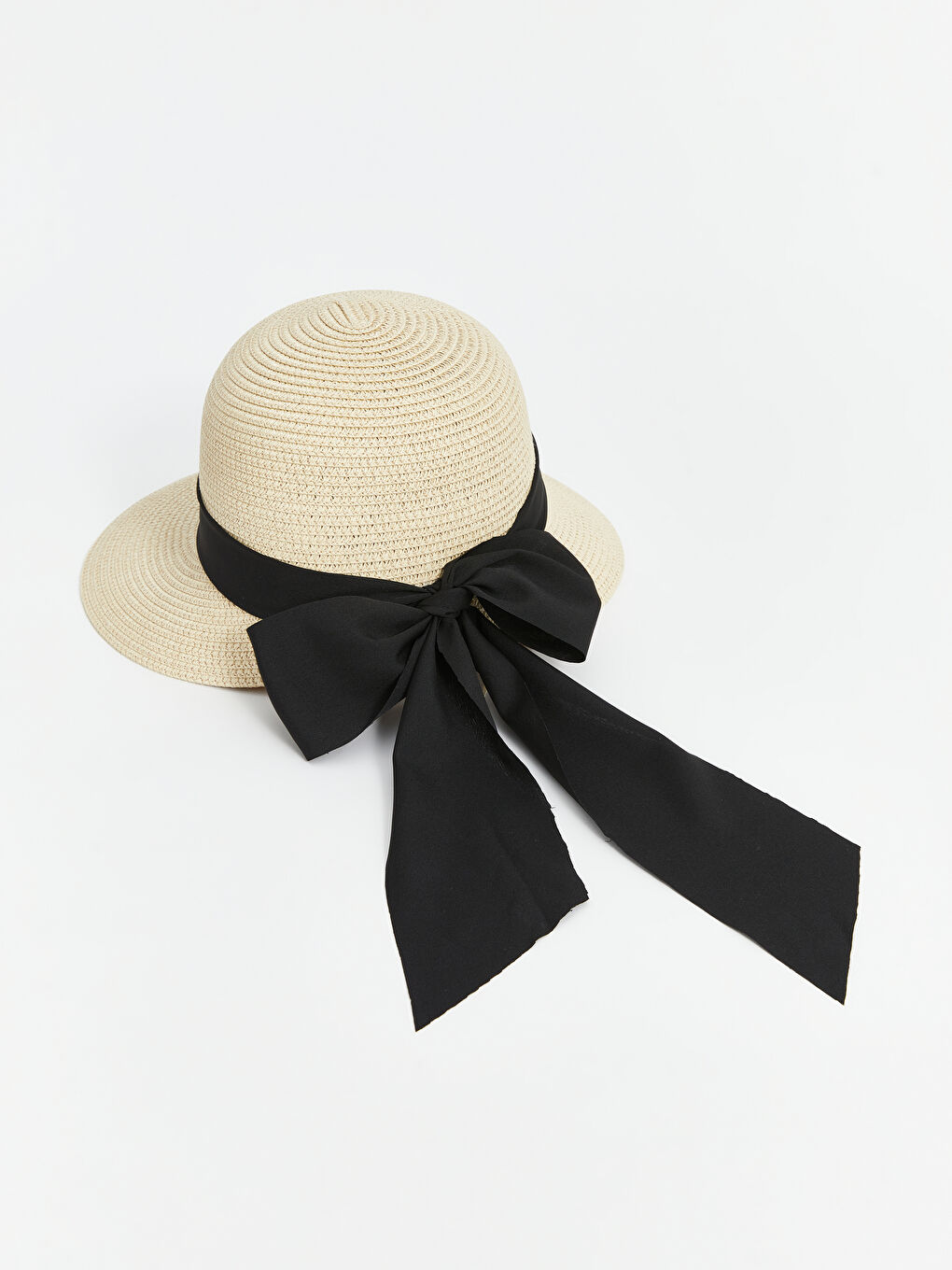 LCW ACCESSORIES Bej Kadın Hasır Şapka - 1