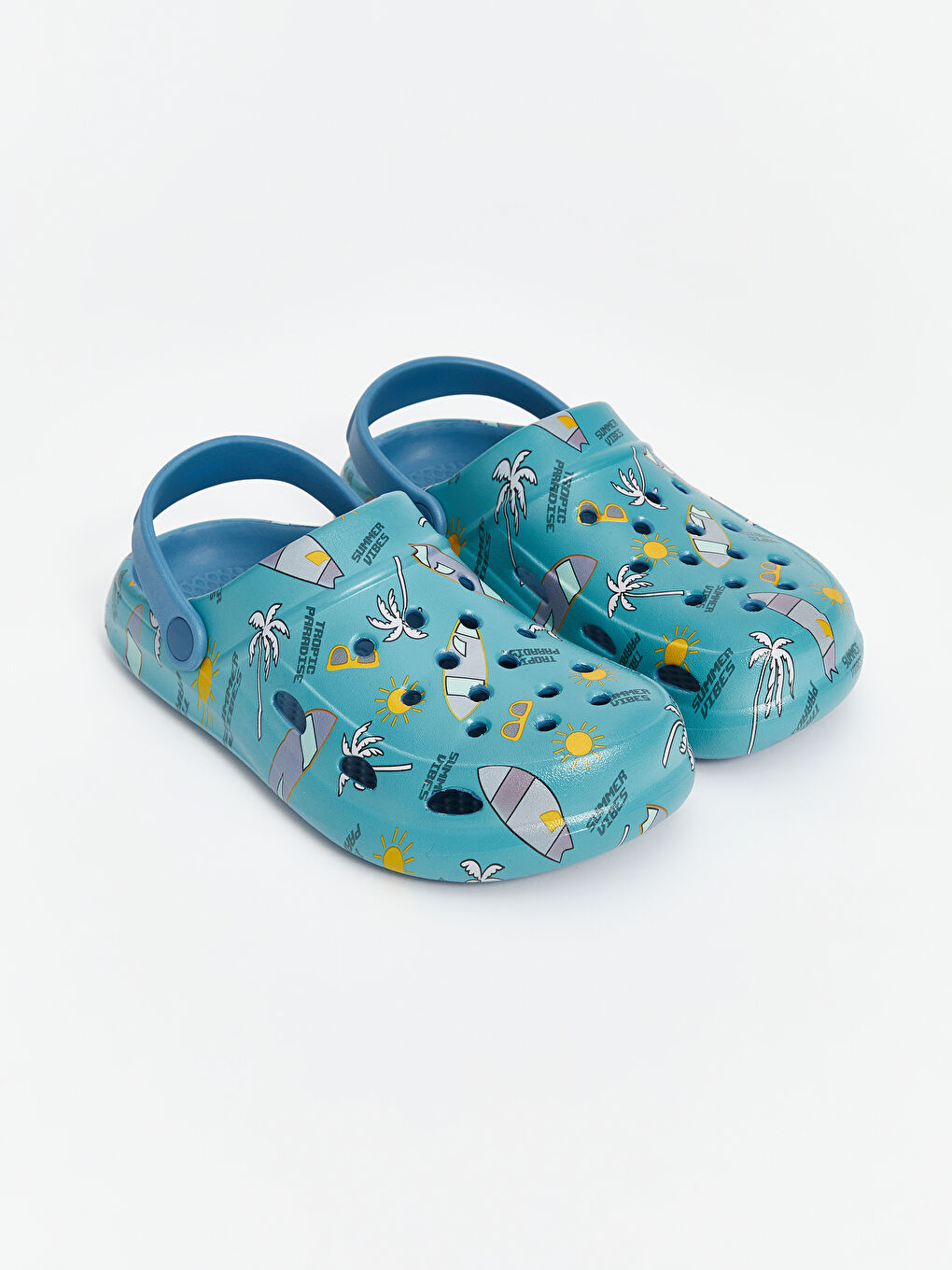 Printed Boys' Beach Sandals -S5FH04Z4-VLF