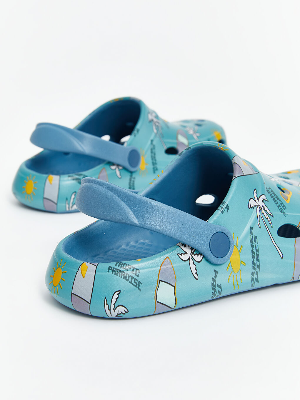 Printed Boys' Beach Sandals -S5FH04Z4-VLF